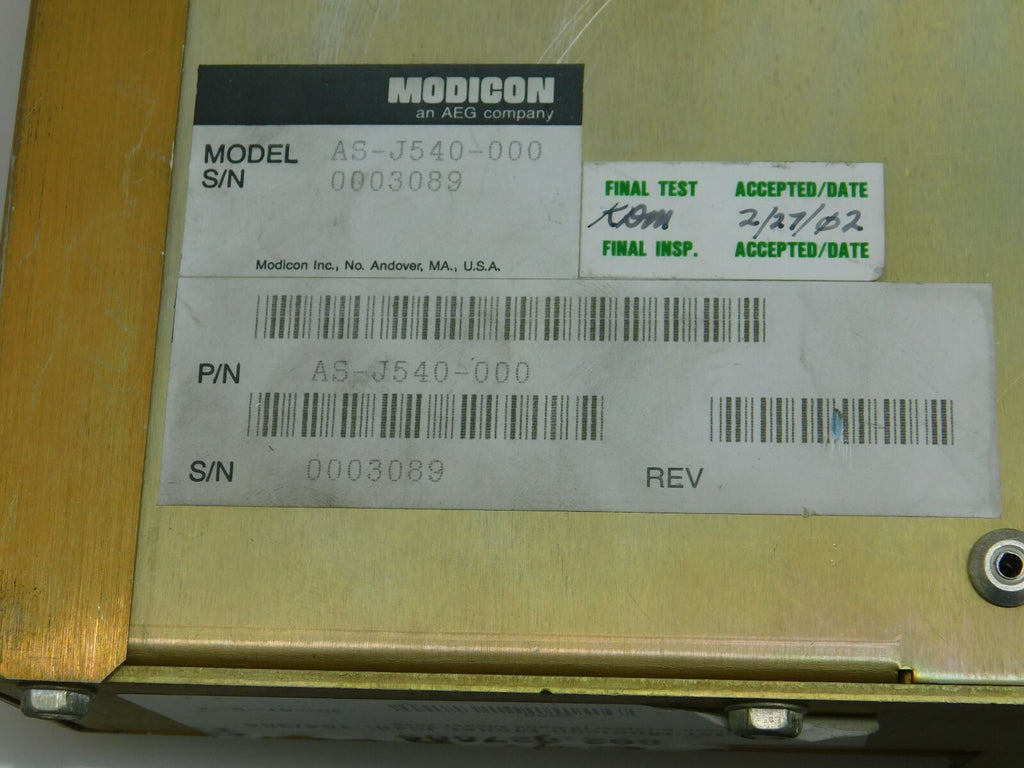 AEG Gould Adapter Modicon J540 184/384  AS-J540-000