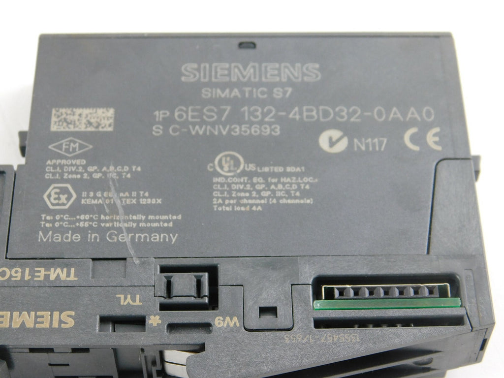 Siemens Simatic S7 6ES7 132 4BD32-0AA0 + TM-E15C26-A1  ** 3 Stück **