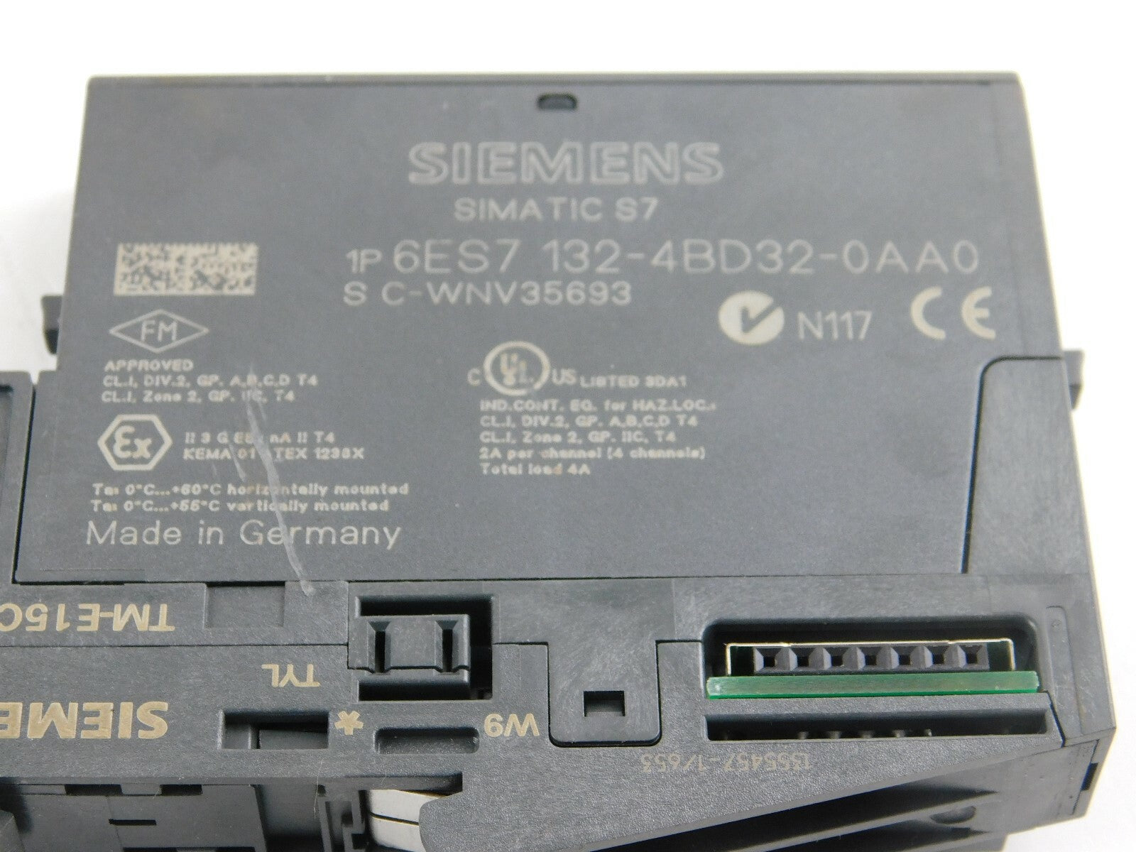 Siemens Simatic S7 6ES7 132 4BD32-0AA0 + TM-E15C26-A1  ** 3 Stück **