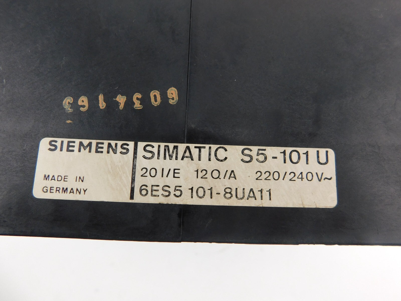 Siemens Simatic s5-101u 6es5 101-8ua11