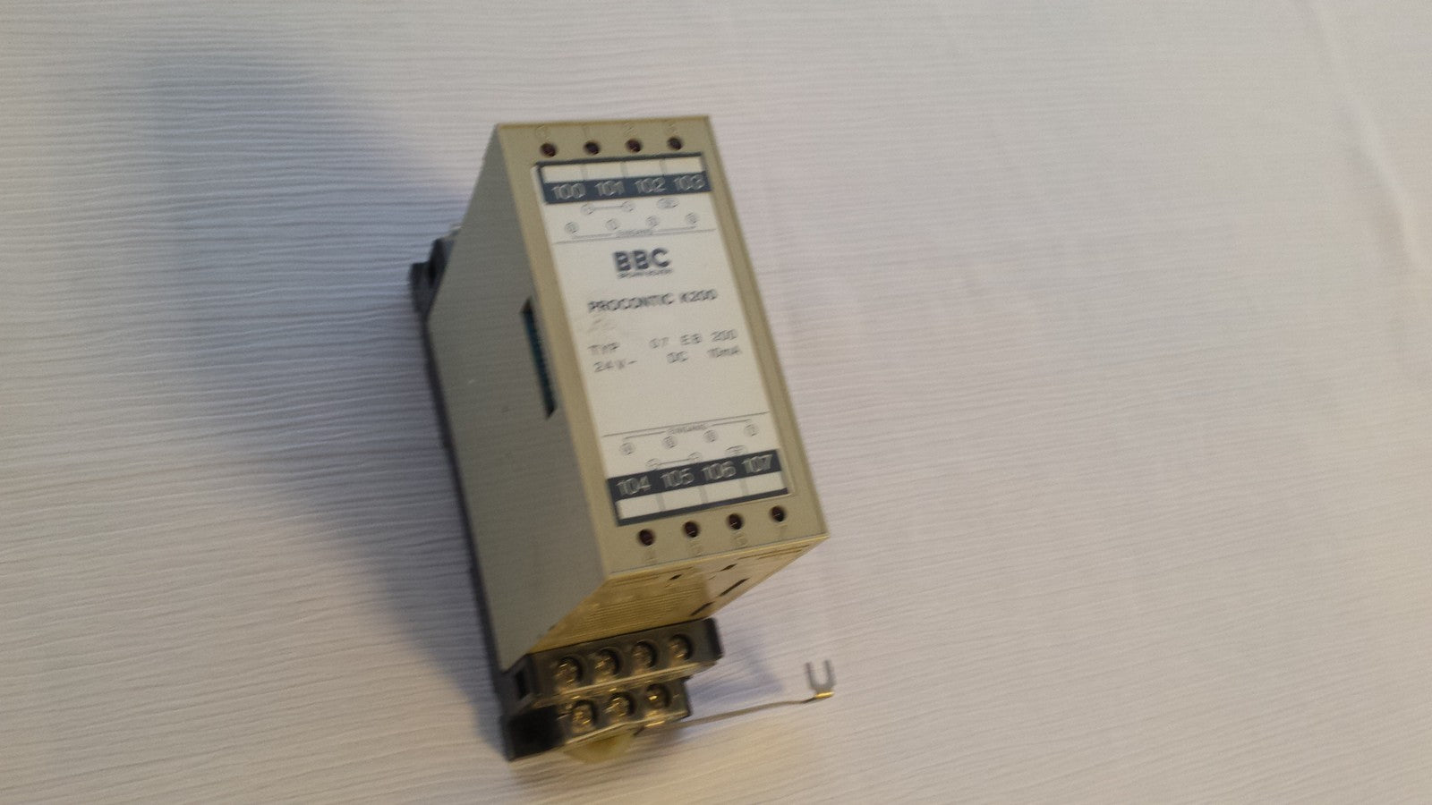 BBC ABB Procontic K200 07 EB 200 07EB200 Binary Input Module