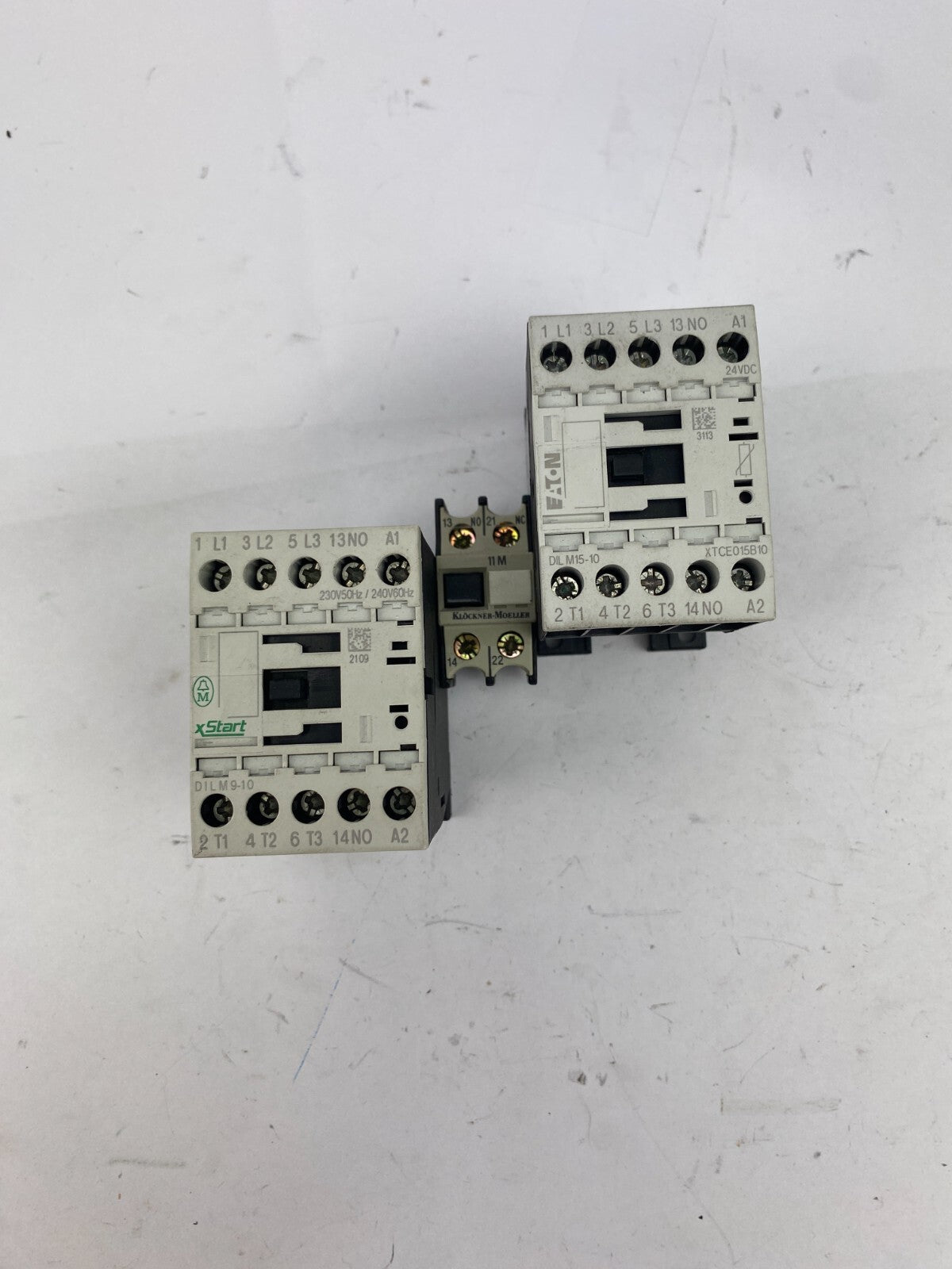 POSTEN..MOELLER DILM9-10 230V50Hz+EATON DIL M15-10 24VDC+MOELLER 11DILM