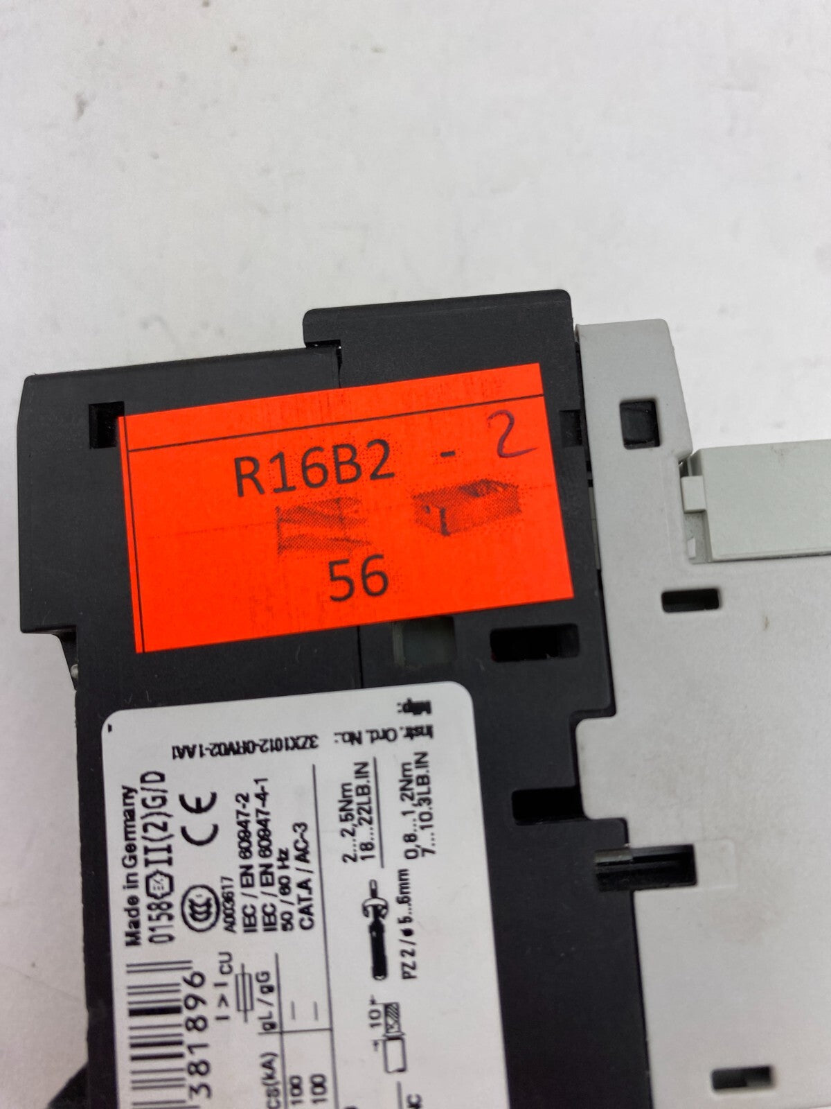 SIEMENS SIRIUS 3RV1021-0CA15  0,25A