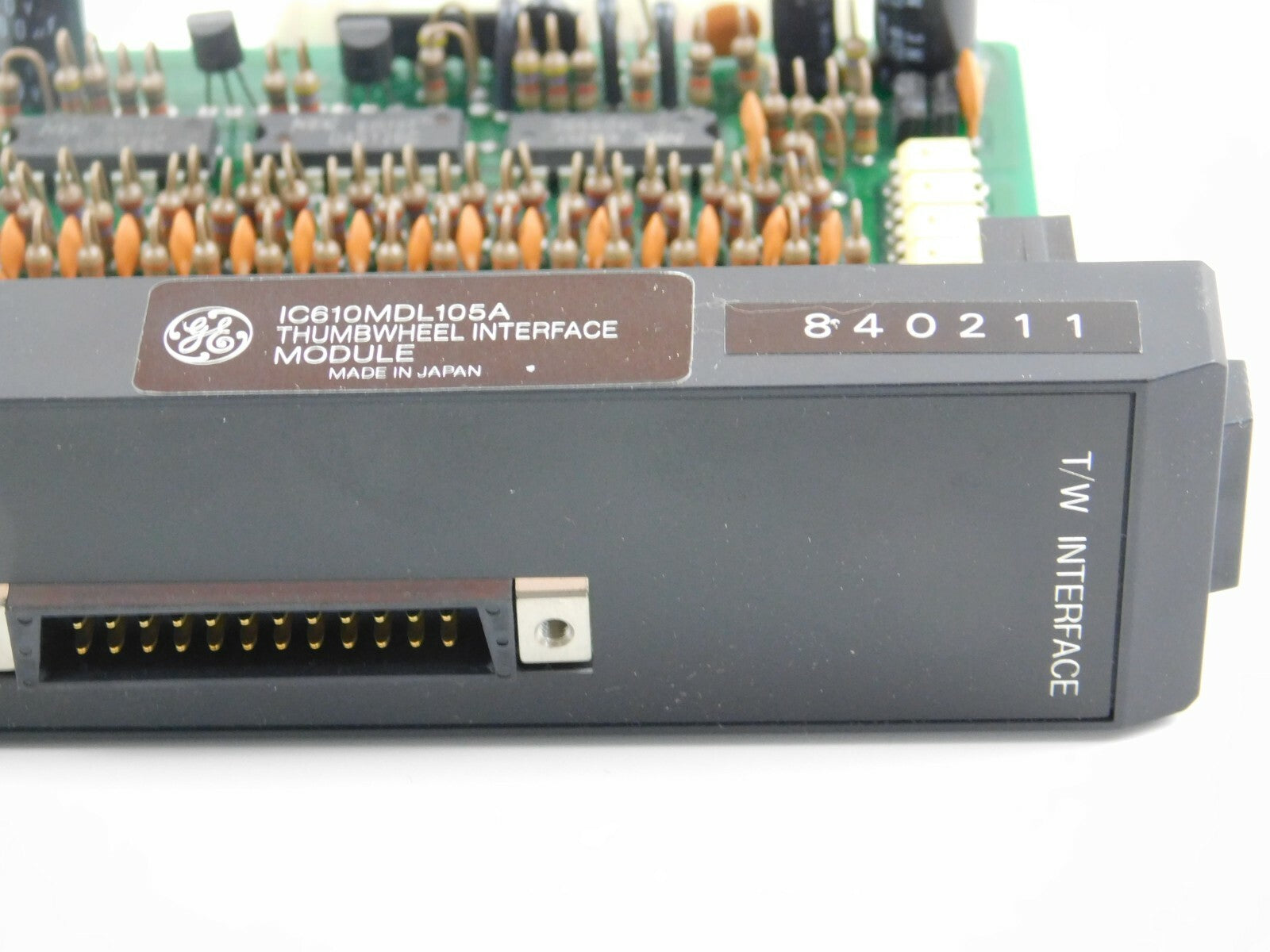 GE FANUC IC610MDL105A THUMBWHEEL INTERFACE MODULE