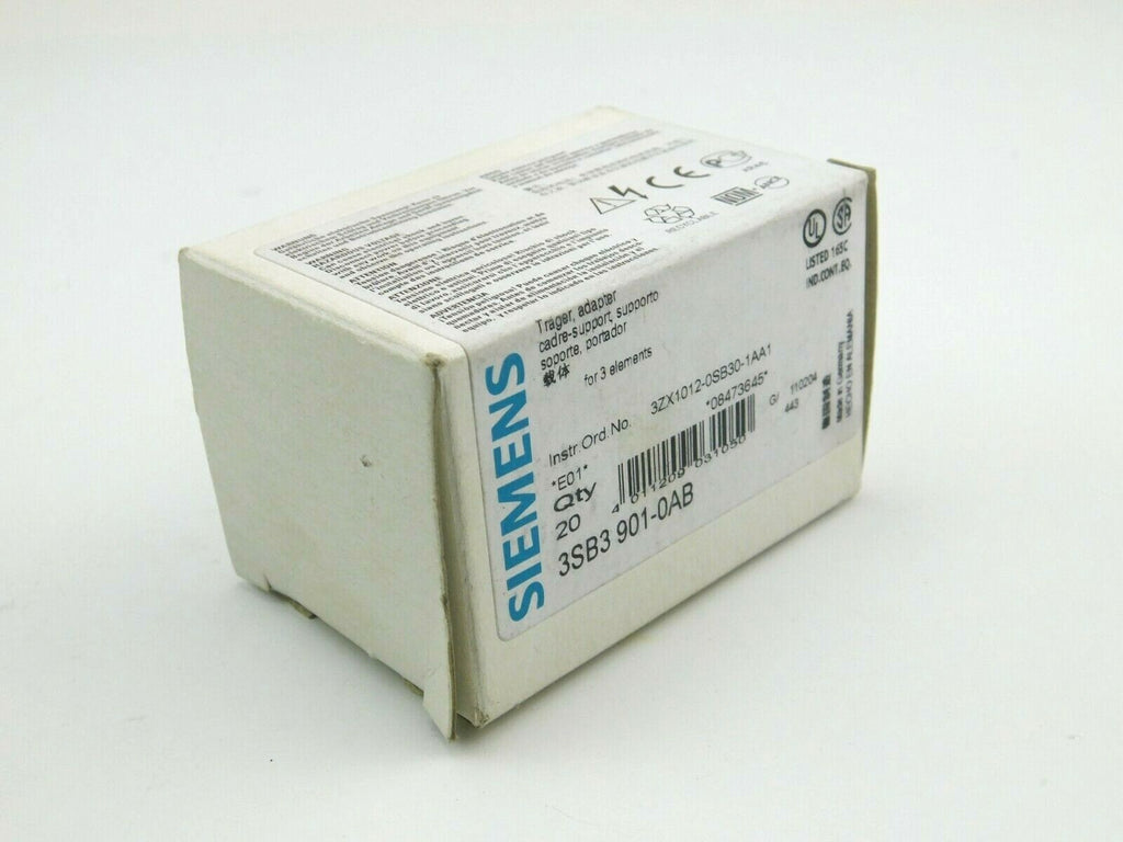 SIEMENS Trager.Adapter 3SB3901-0AB ** 2 Stück **