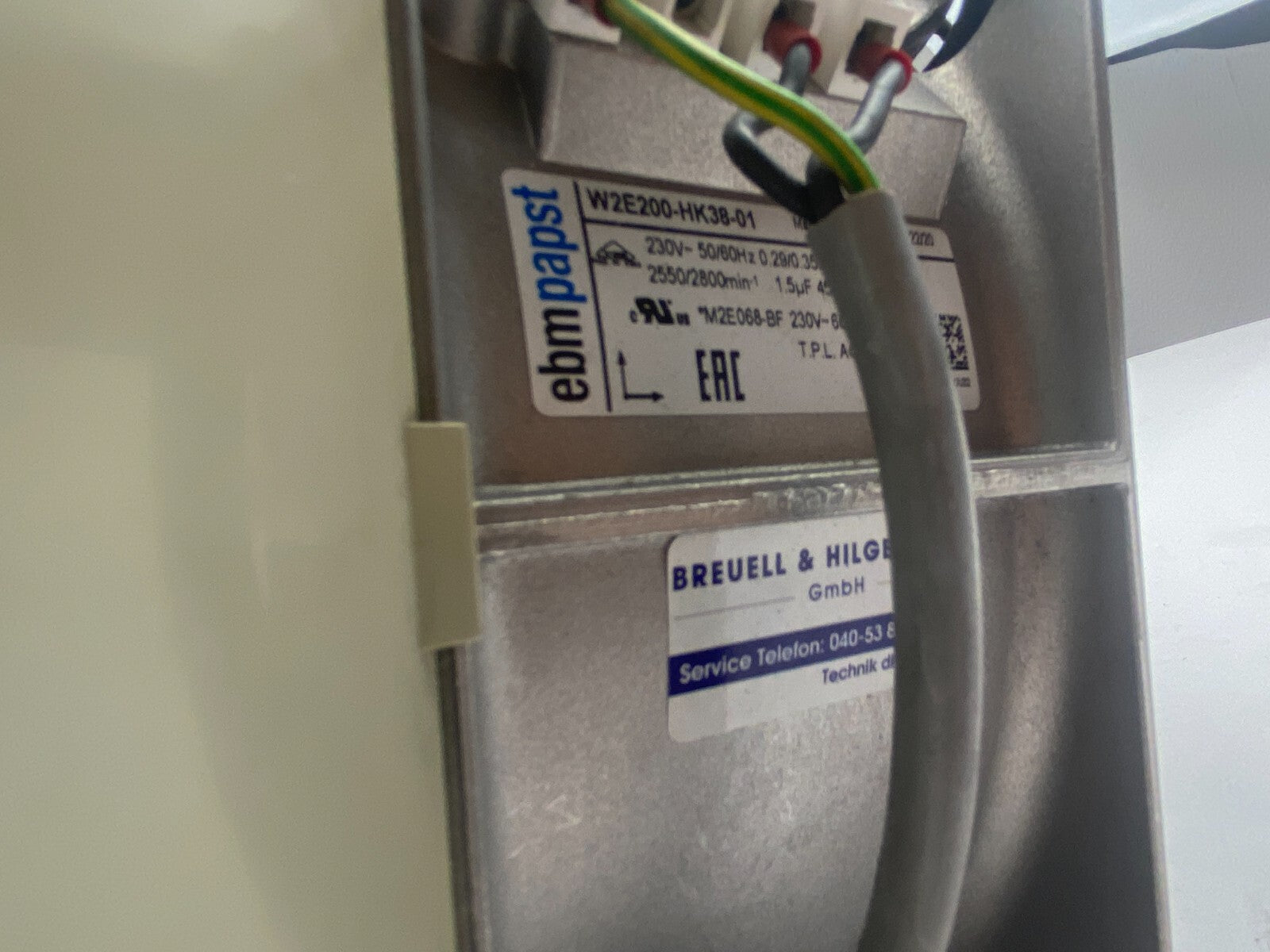 ebmpaps W2E200-HK38-01+ RITTAL SK 3153 1S
