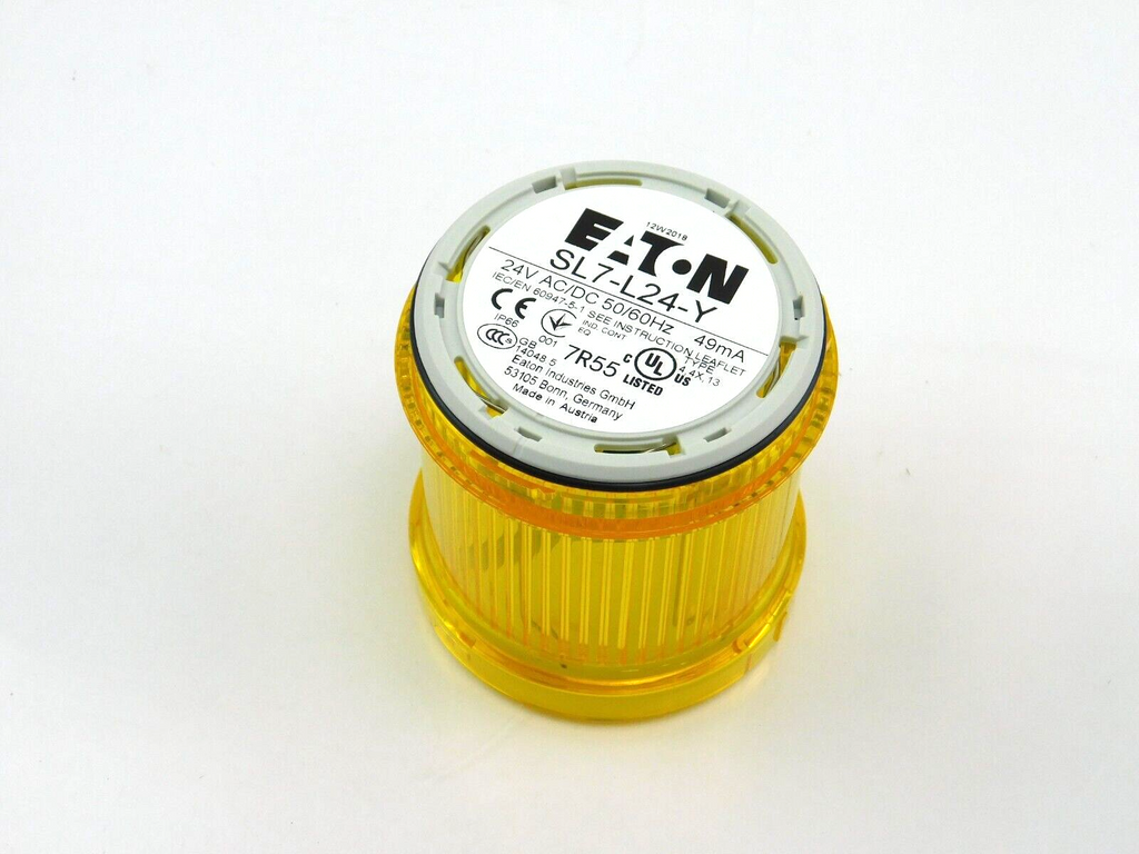 EATON SL7-L24-Y 24V Ac/DC 50/60Hz 49mA