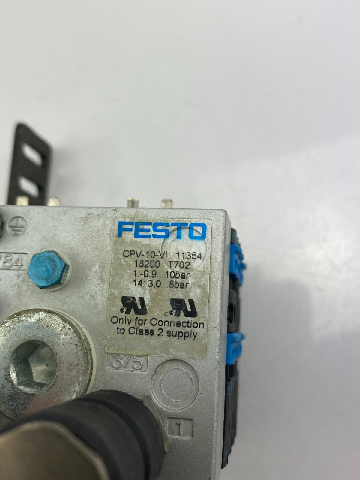 FESTO CPV-10-VI 11354 18200 T702 1:- 0,9....10bar 14:30..8bar