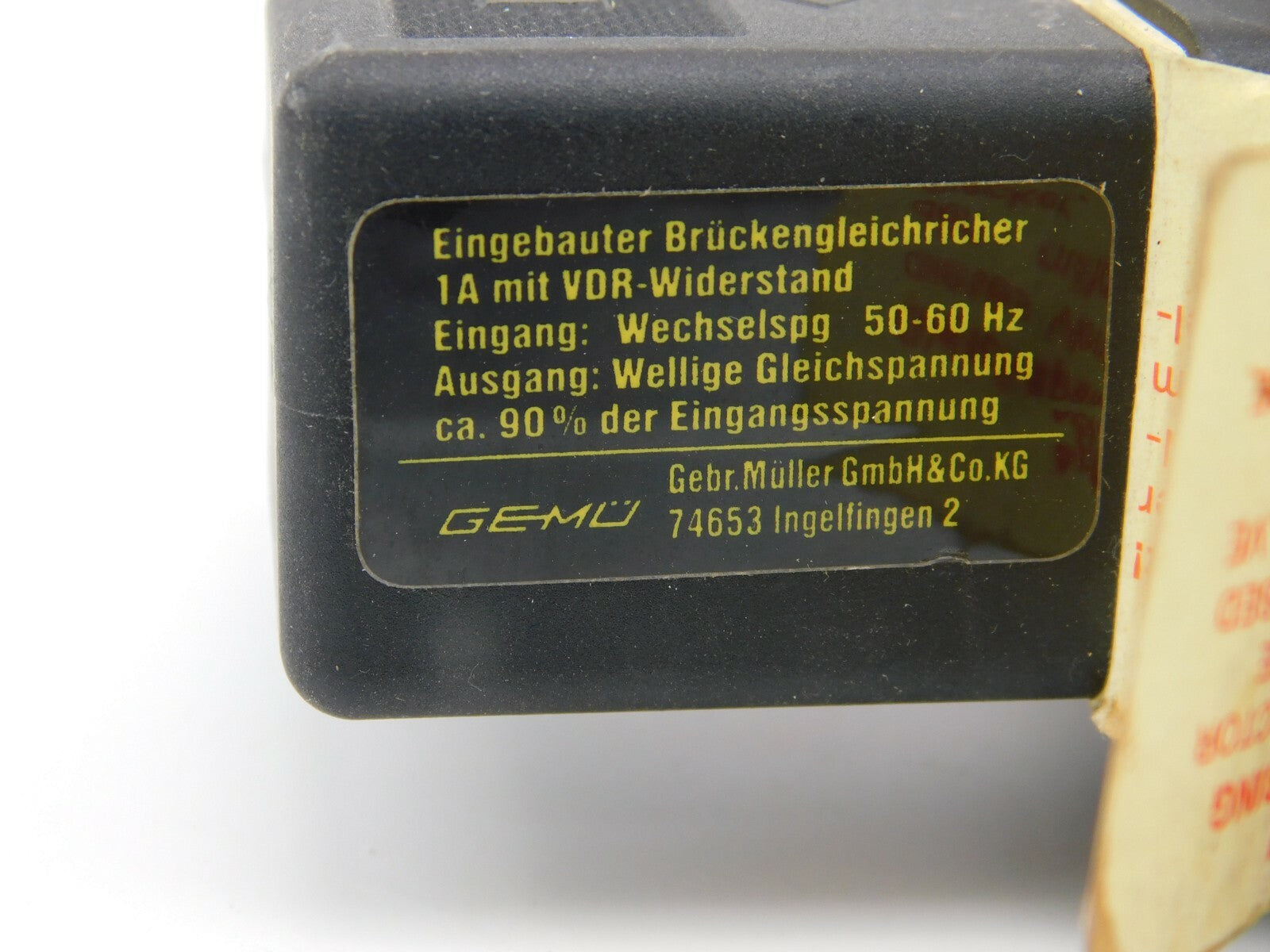 GEMÜ Magnetventil 205 10-+60 C 230V 50/60HZ 58/13VA
