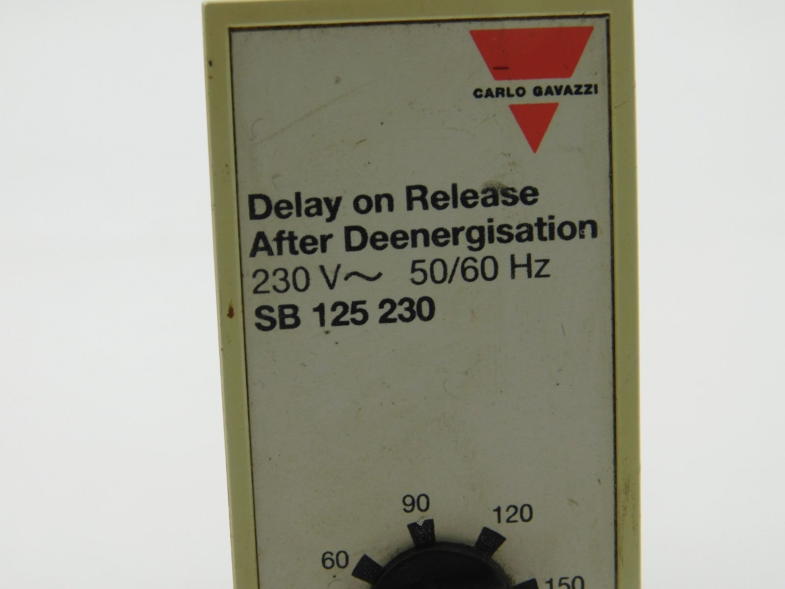 CARLO GAVAZZI SB 125 230 Delay on Release After Deenergisation 230V~ 50/60H