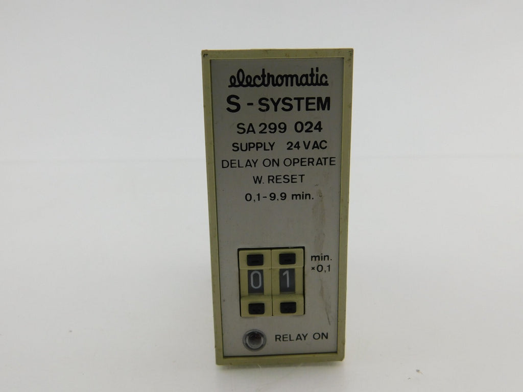 ELECTROMATIC S-SYSTEM SA299 024