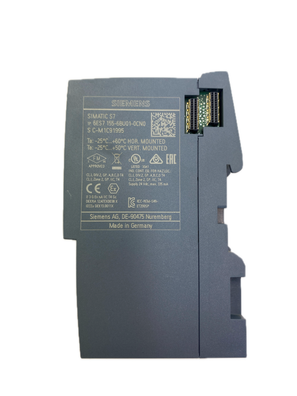 SIEMENS SIMATIC S7 6ES7 155-6BU01-0CN0 S C-M 1C91995