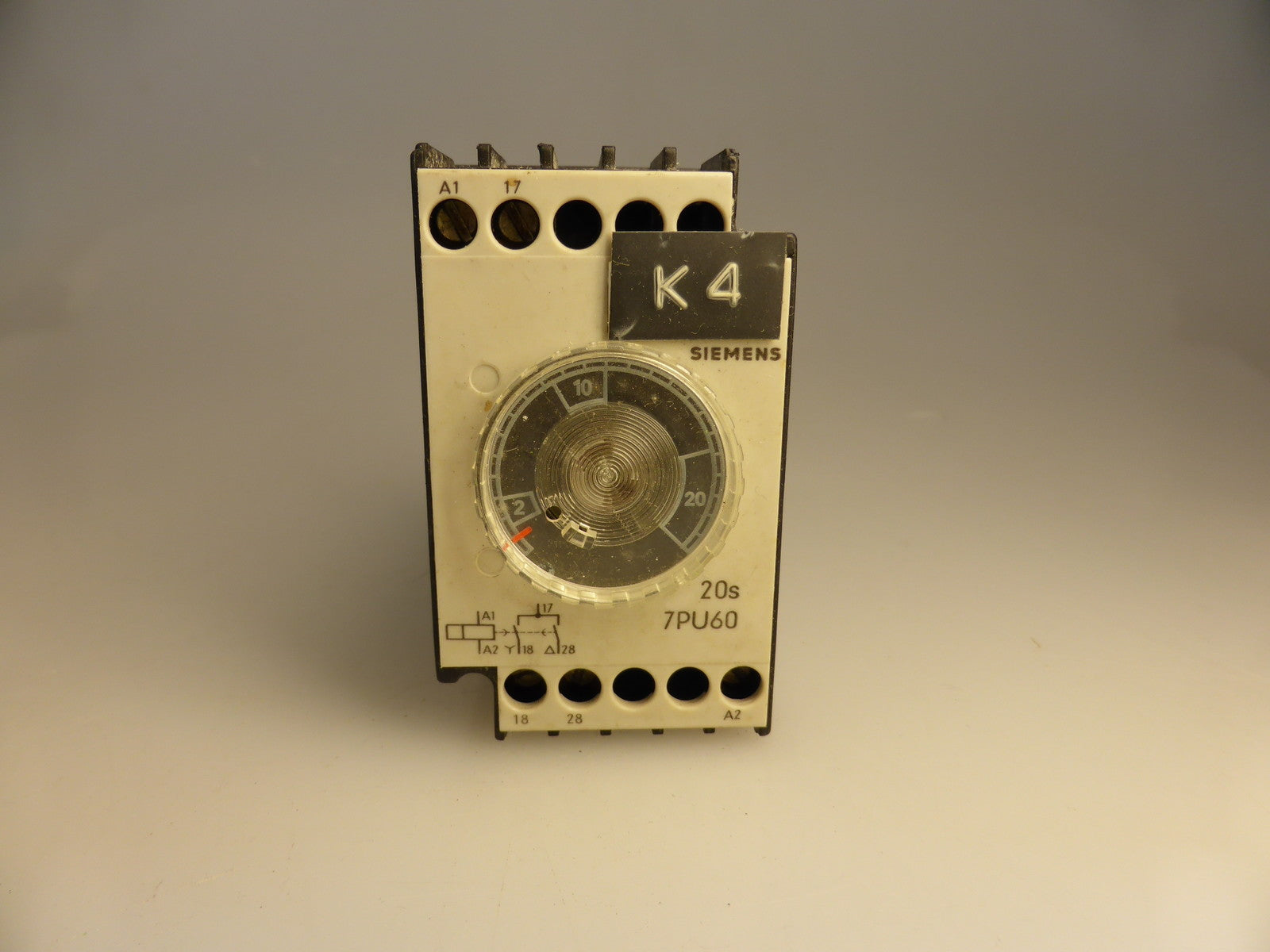 Siemens 7PU60 20s Zeitrelais
