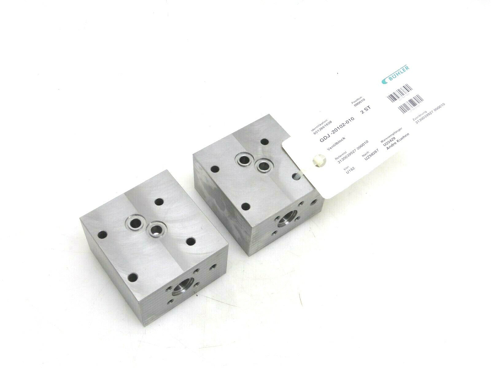 Bühler Ventilblock GDJ-20102-010  ** 2 Stück **