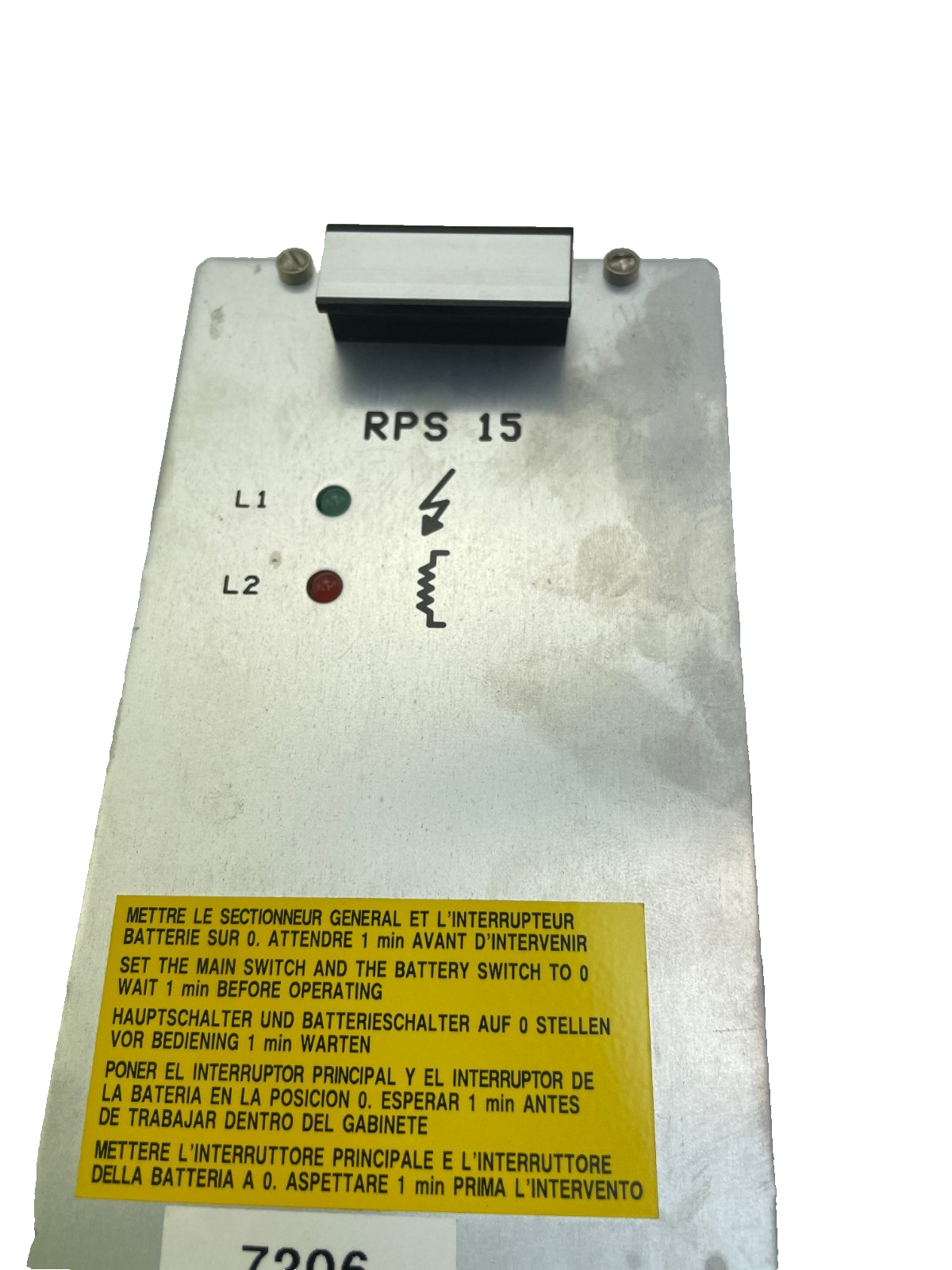 Stäubli RPS 15 Netzteilkarte D12139501A