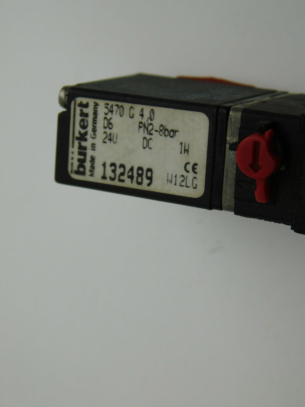 Bürkert Pneumatikventil  00132489 5470 G 4 ,0 PN2 -8bar 24V
