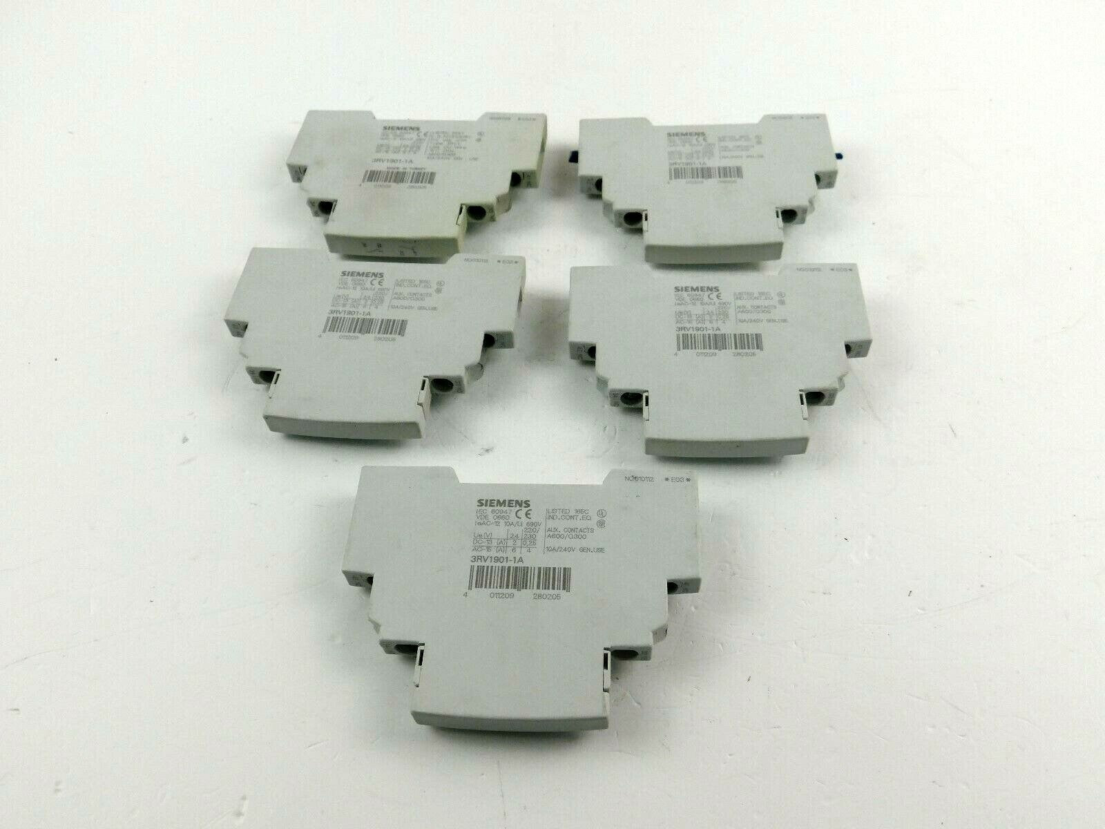 Siemens 3RV1901-1A   ** 5 Stück **