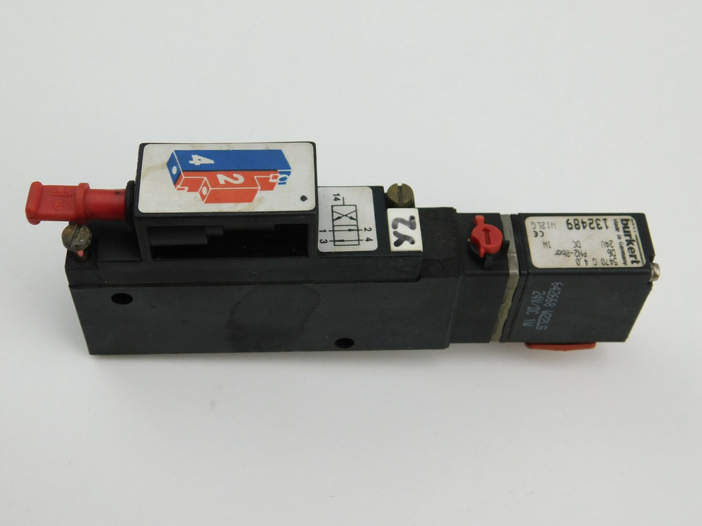 Bürkert Pneumatikventil  00132489 5470 G 4 ,0 PN2 -8bar 24V