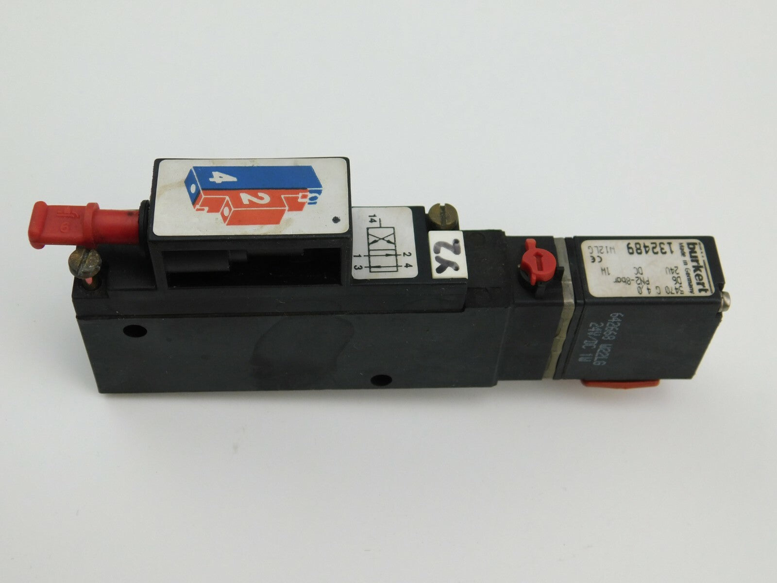 Bürkert Pneumatikventil  00132489 5470 G 4 ,0 PN2 -8bar 24V