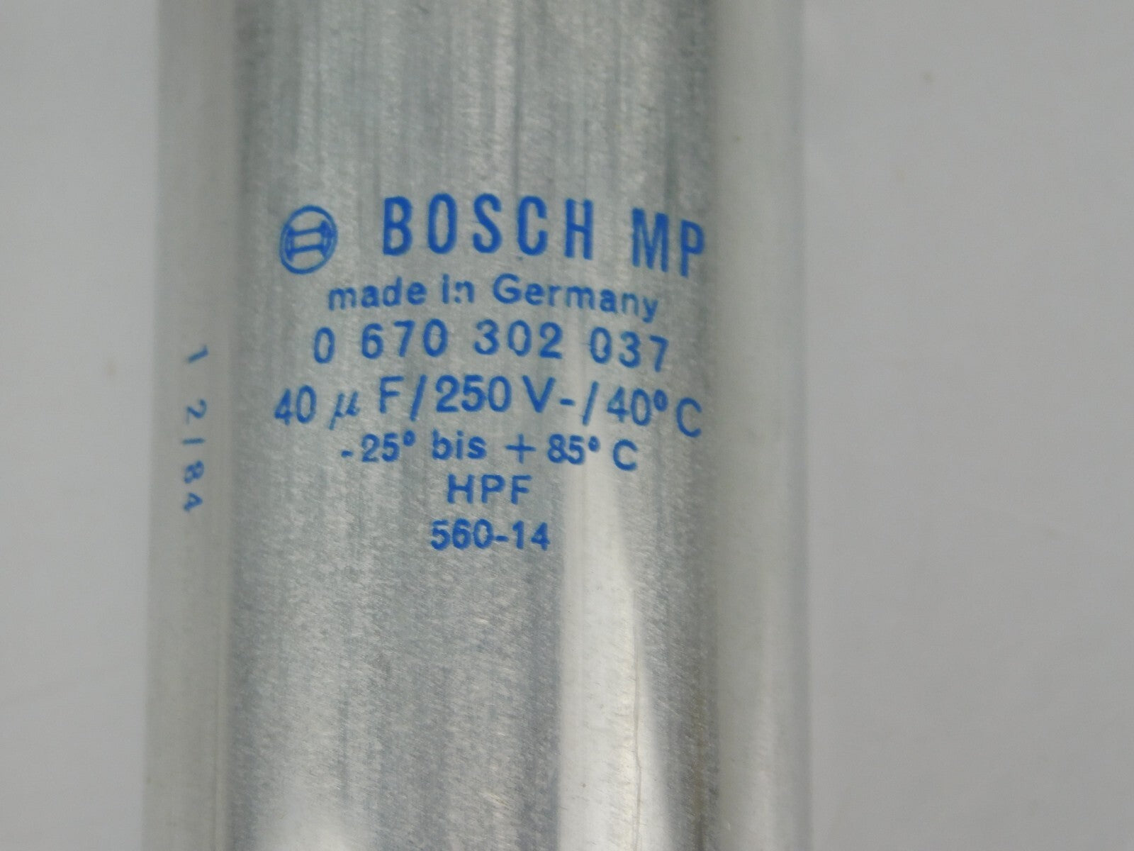 BOSCH MP 0670 302 037 40/ 250V~/40 C ** 2 Stück **