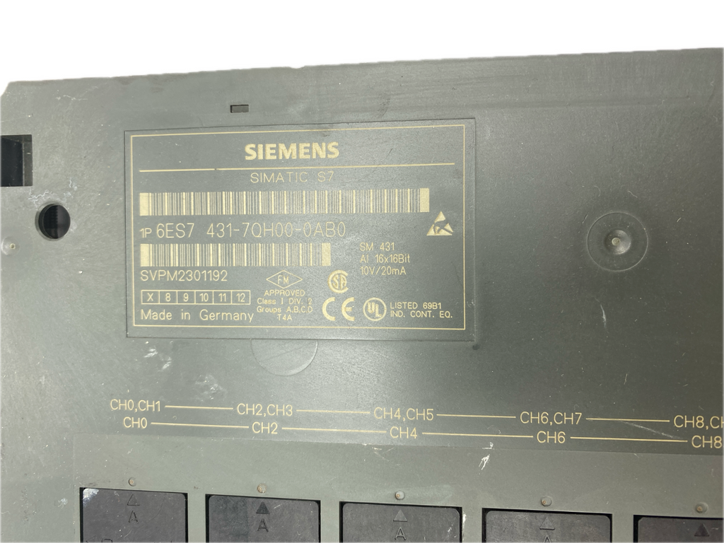 SIEMENS SIMATIC S7 6ES7 431-7QH00-0AB0...Defekt