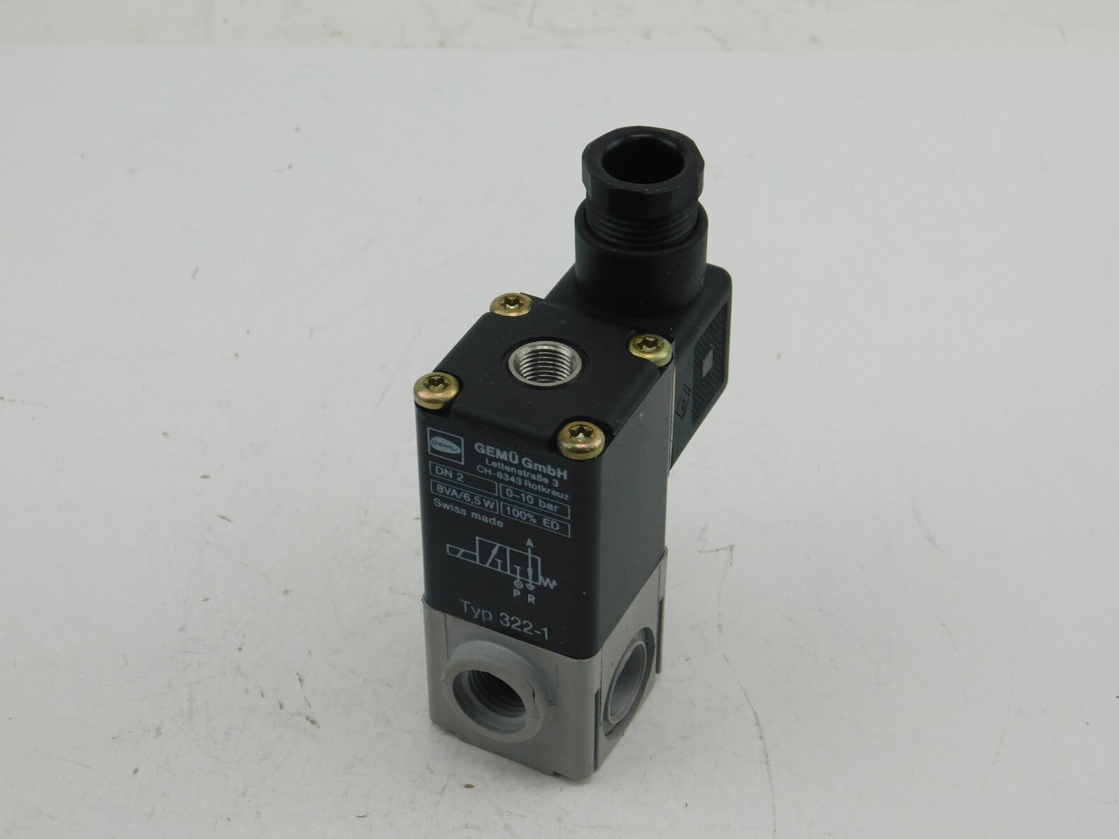 GEMÜ 322-1 DN 2 0-10 8VA/6,5 W 100% ED