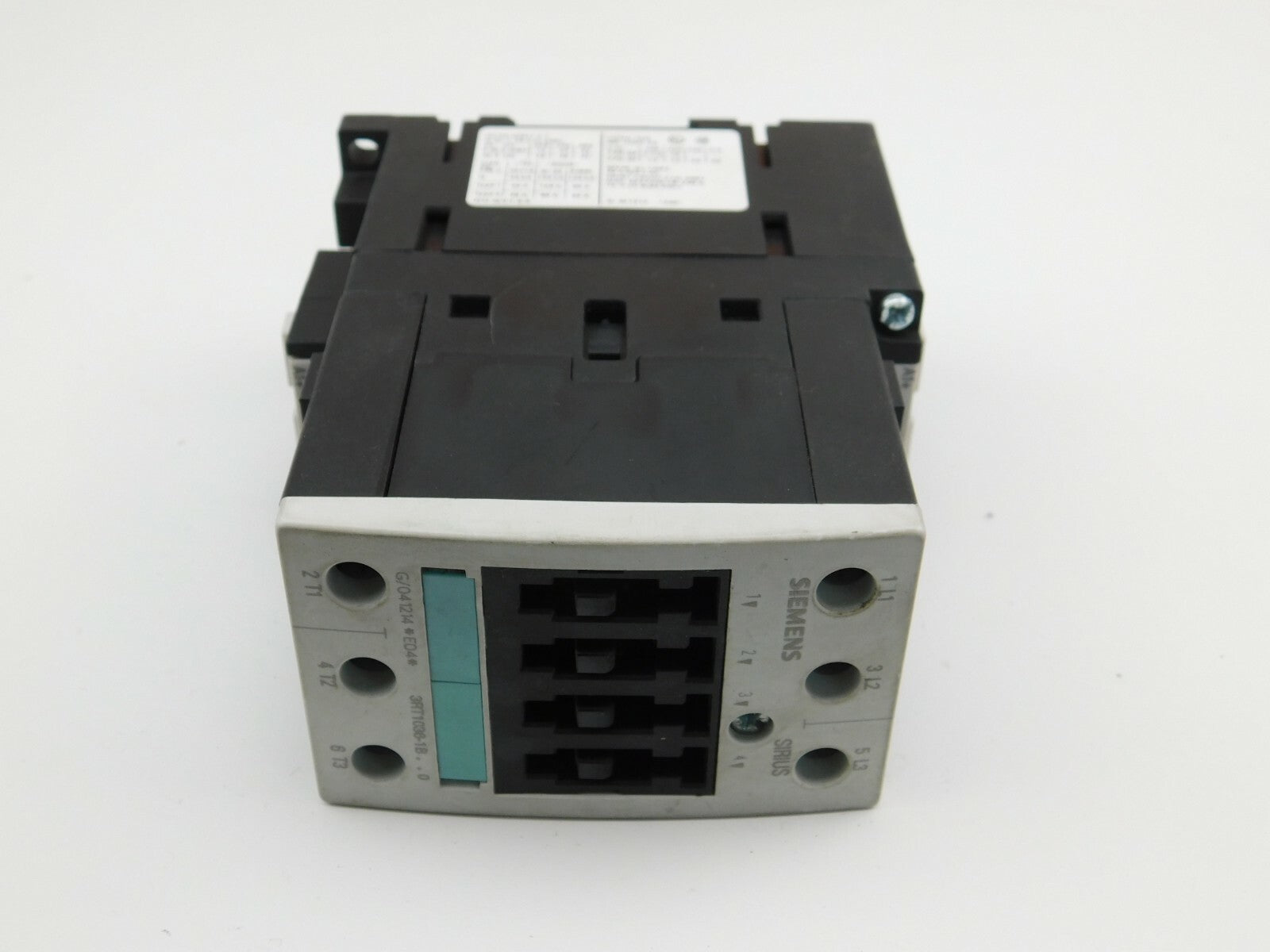 SIEMENS SIRIUS Schütz Leistungsschütz  3RT1038-1B...0  DC 24V