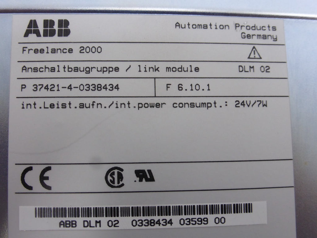 ABB Freelance 2000 DLM 02  P 37421-4-0338434  F 6.10.1