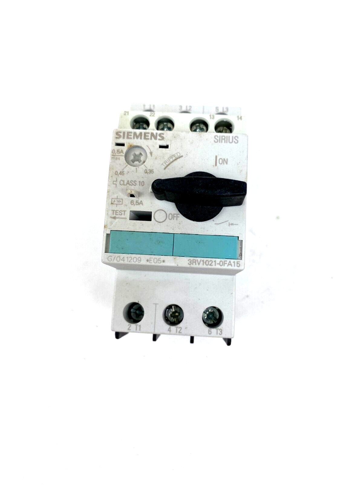 SIEMENS SIRIUS 3RV1021-0FA15  0,5A **2 Stück**
