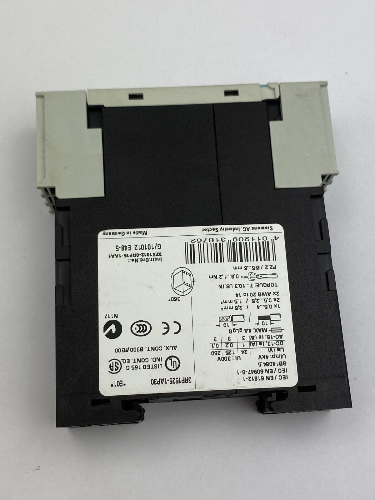 SIEMENS SIRIUS 3RP1525-1AP30