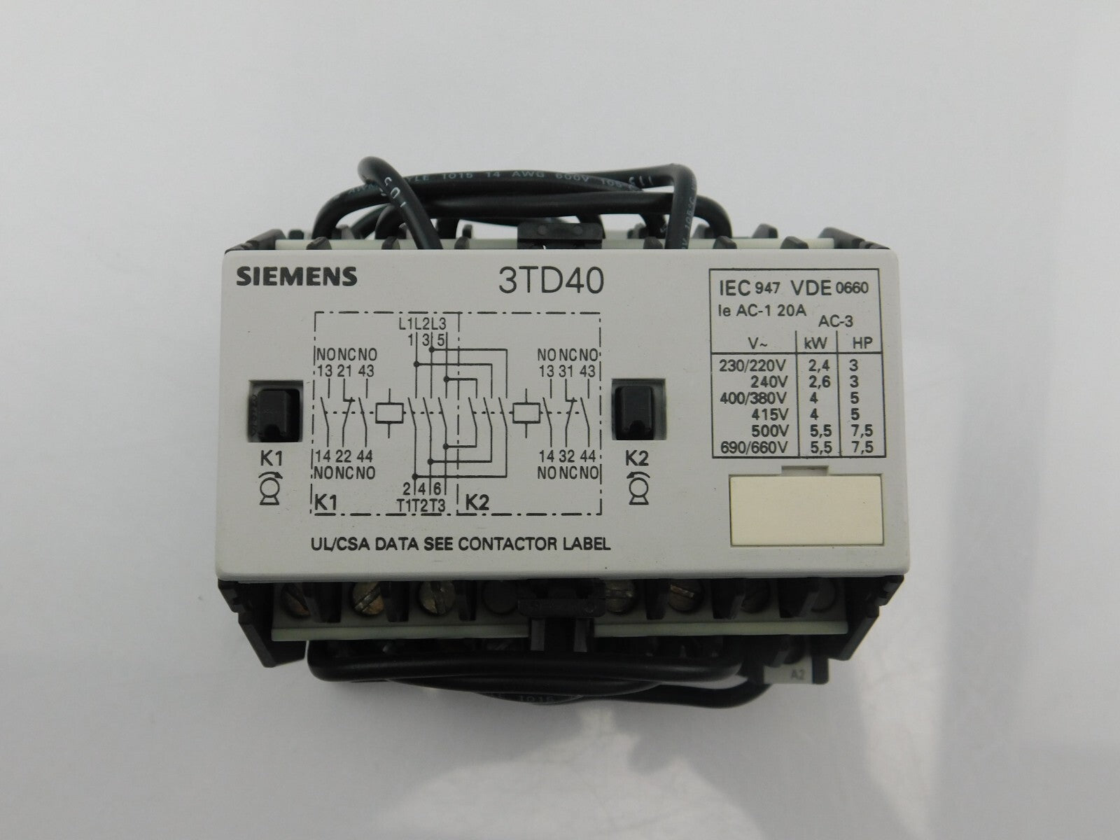Siemens 3TD40
