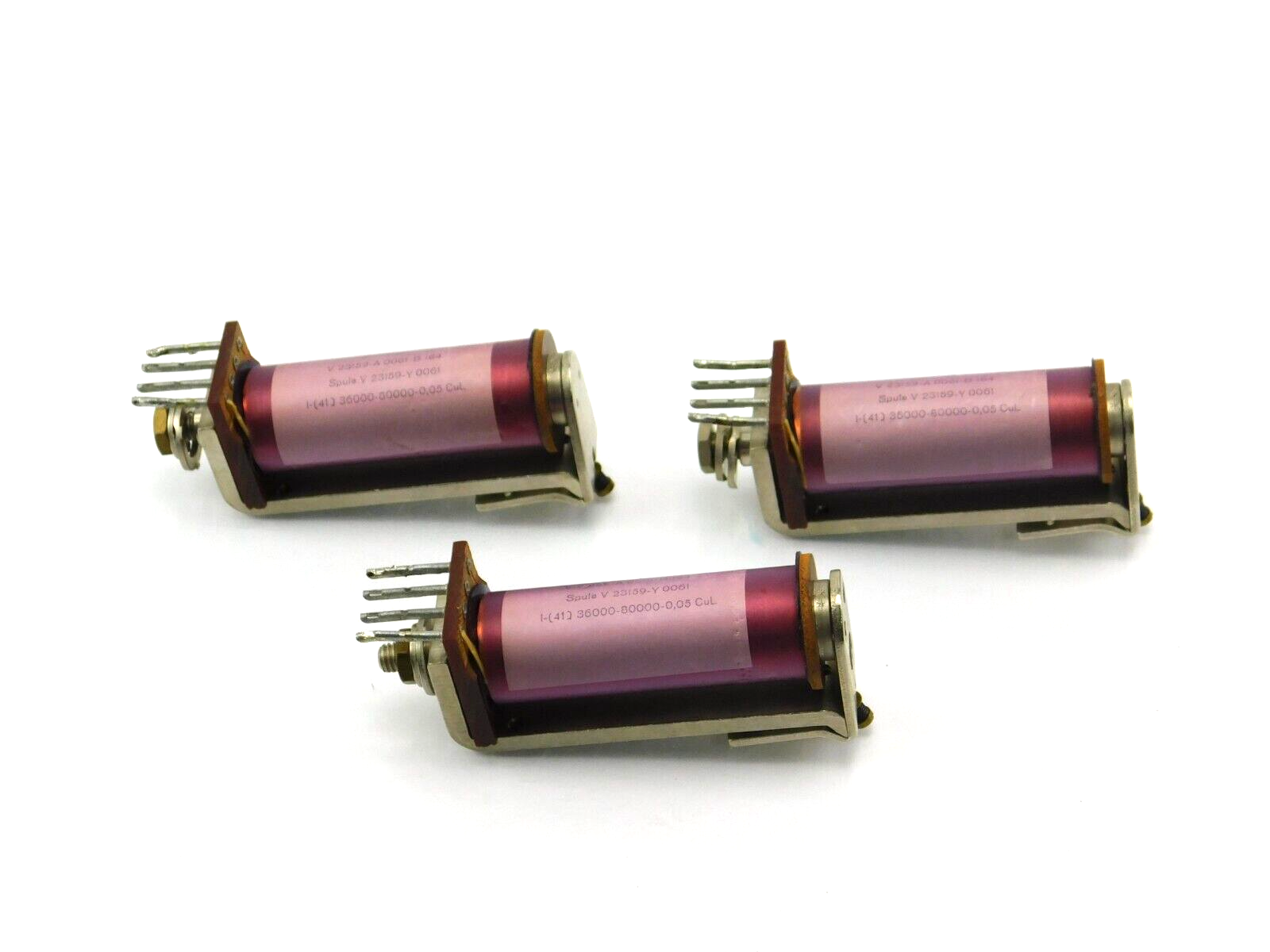Siemens Relais V 23159-A 0061-B 164 Spule 23159-Y 0031 **3 Stück**