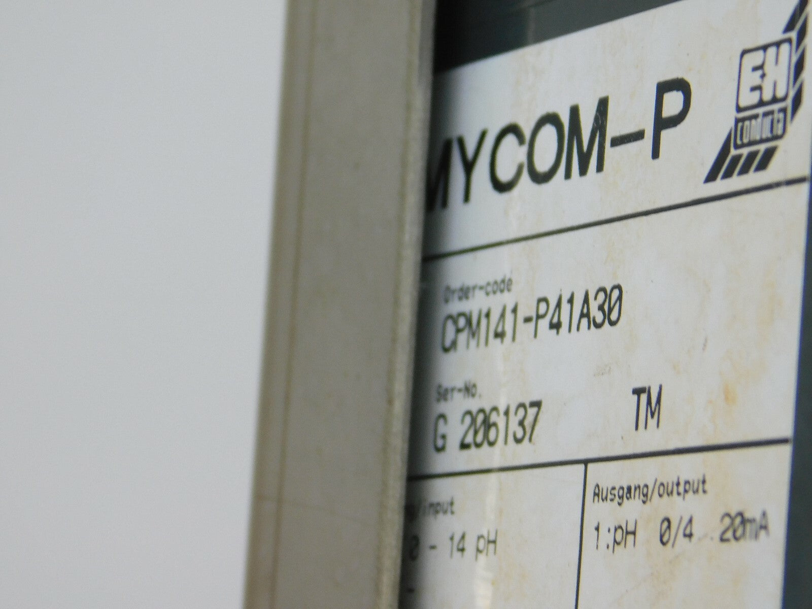 Endress + Hauser MYCOM+P  CPM141-P41A30 