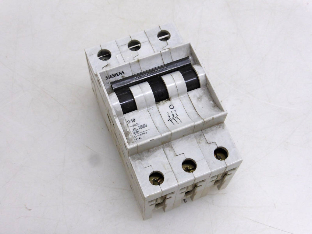 Siemens 5SX2 D10 Leitungsschutzschalter 3-polig ~400V