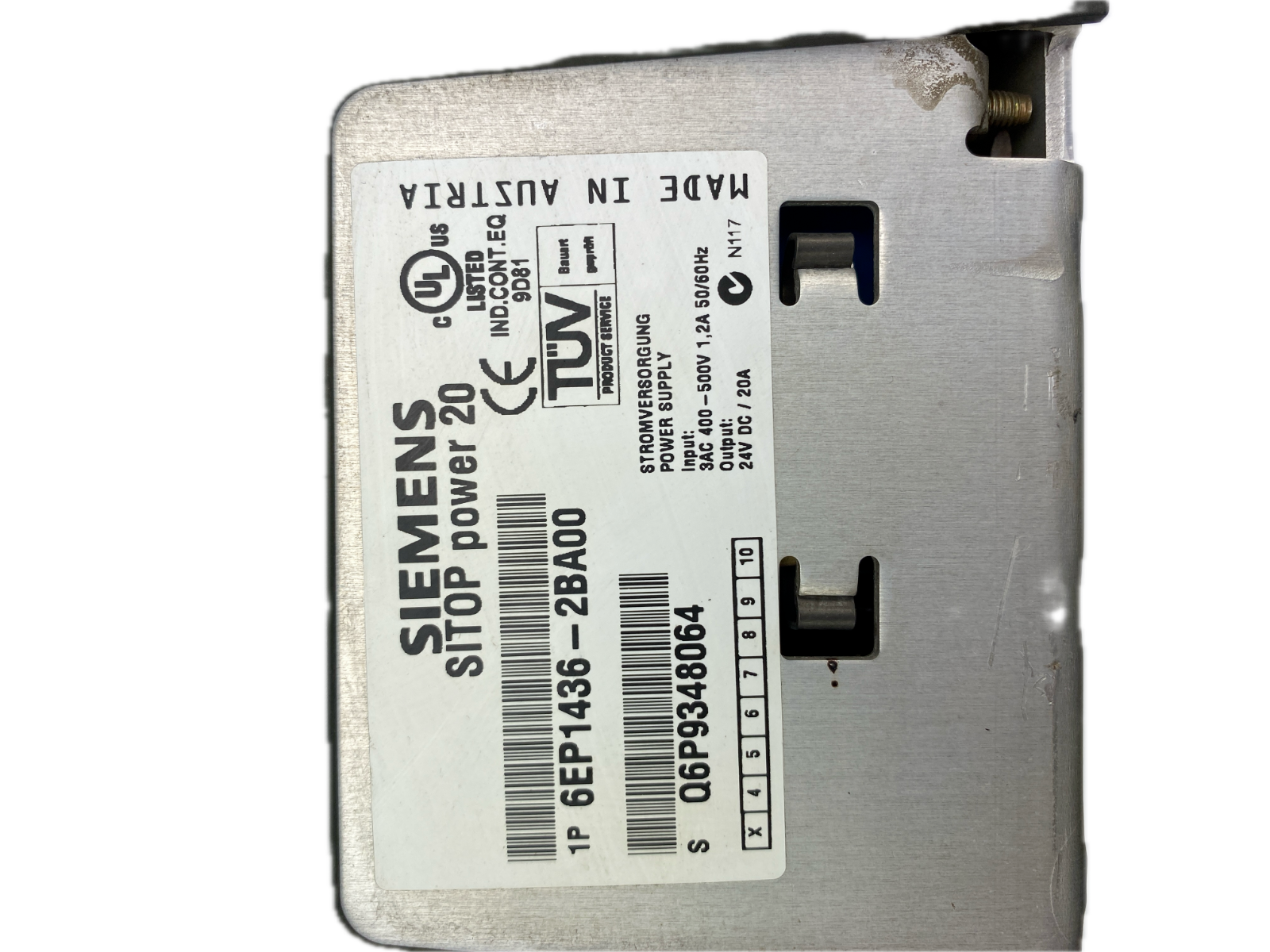 SIEMENS SITOP power 20 6EP1436-2BA00