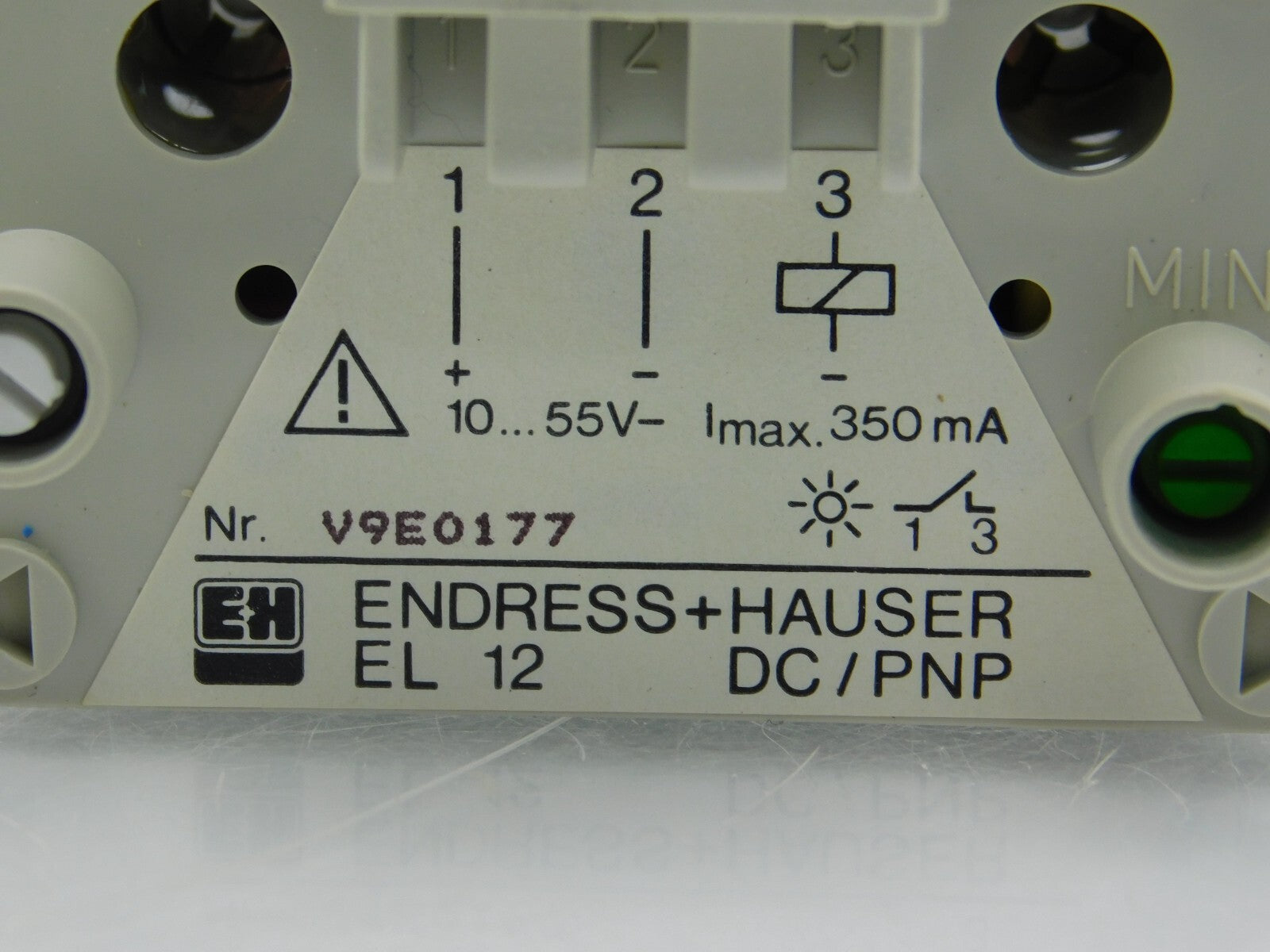 ENDRESS + HAUSER EL 12 DC/PNP 10...55V 350mA V9E0177
