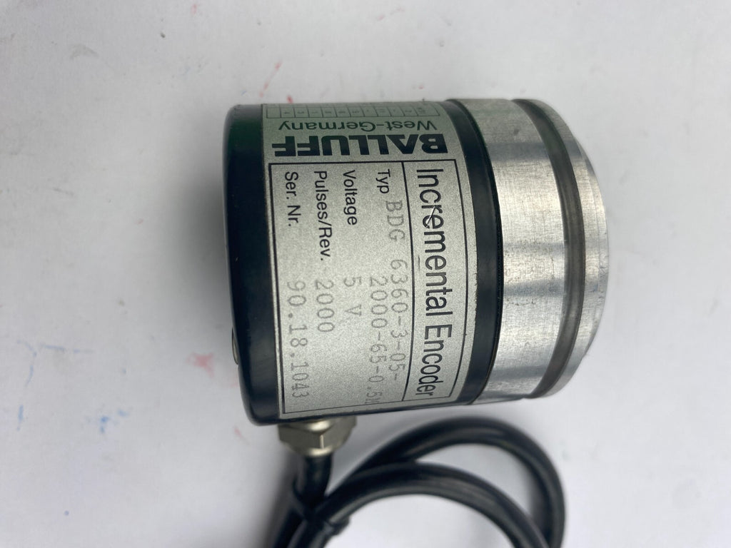 BALLUFF Incremental Encoder BGD 6360-3-05-2000-65-0.5M