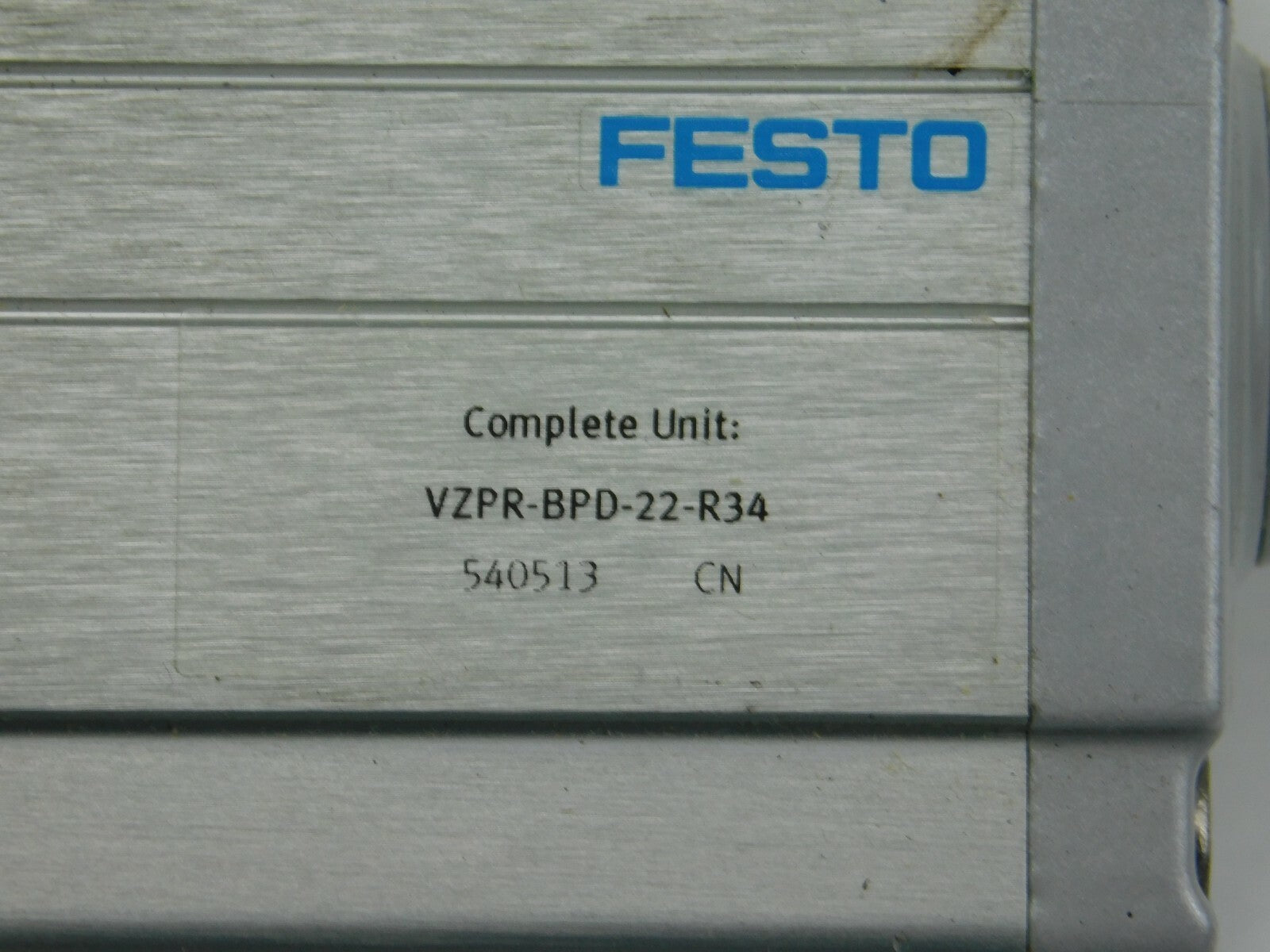 FESTO VZPR-BPD-22-R34 540513 Kugelhahn-Antriebseinheit