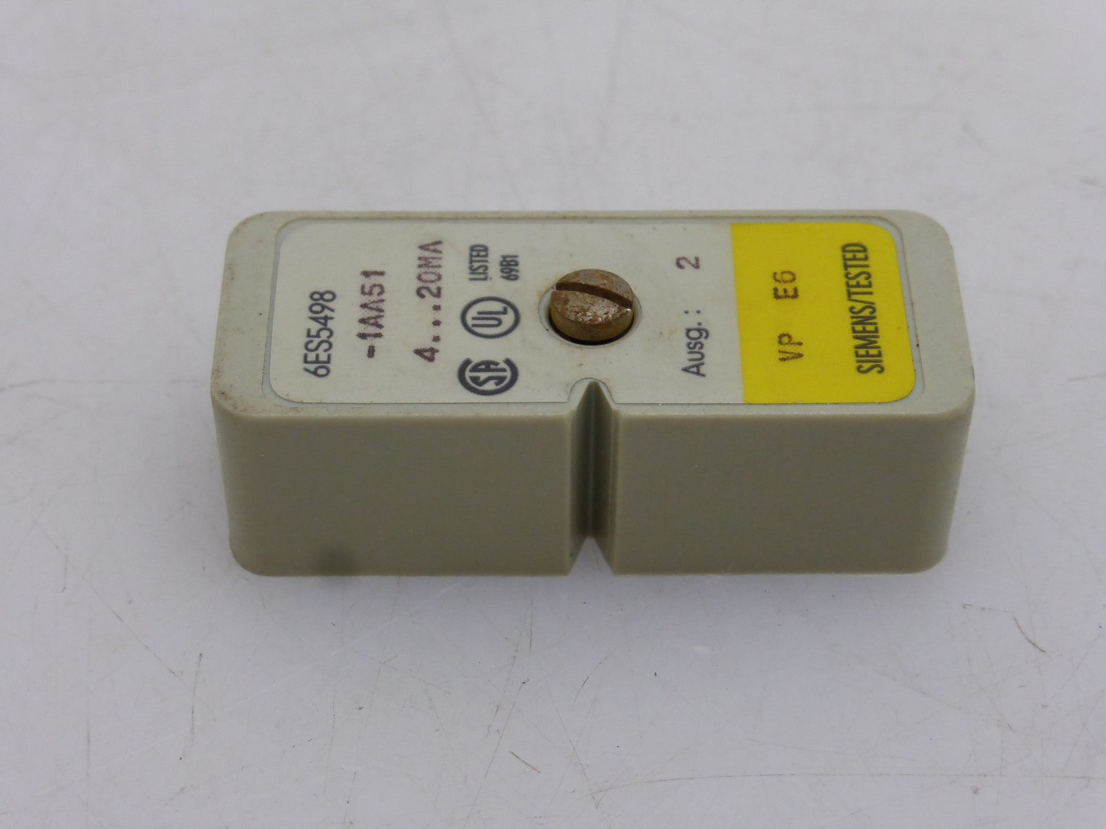 Siemens Messbereichsmodul 6ES5498-1AA51  4-20 mA