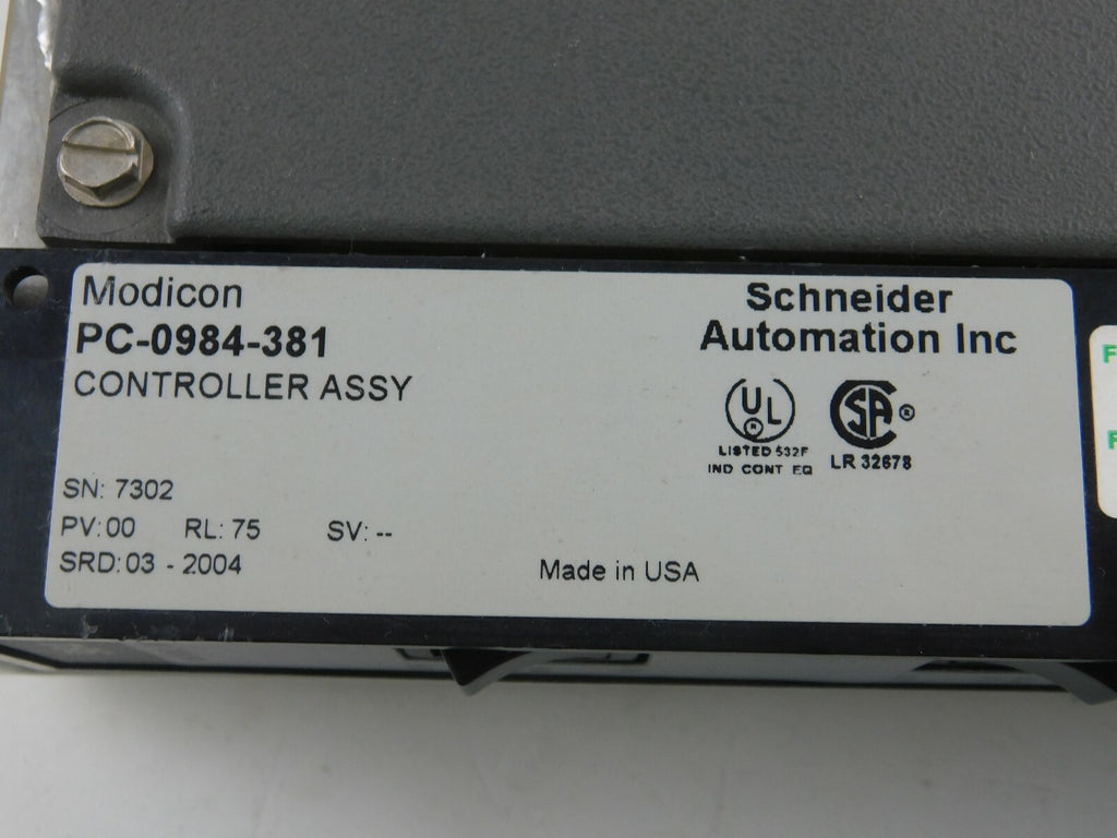 AEG Modicon Schneider Automation PC-0984-381 Programmable Controller