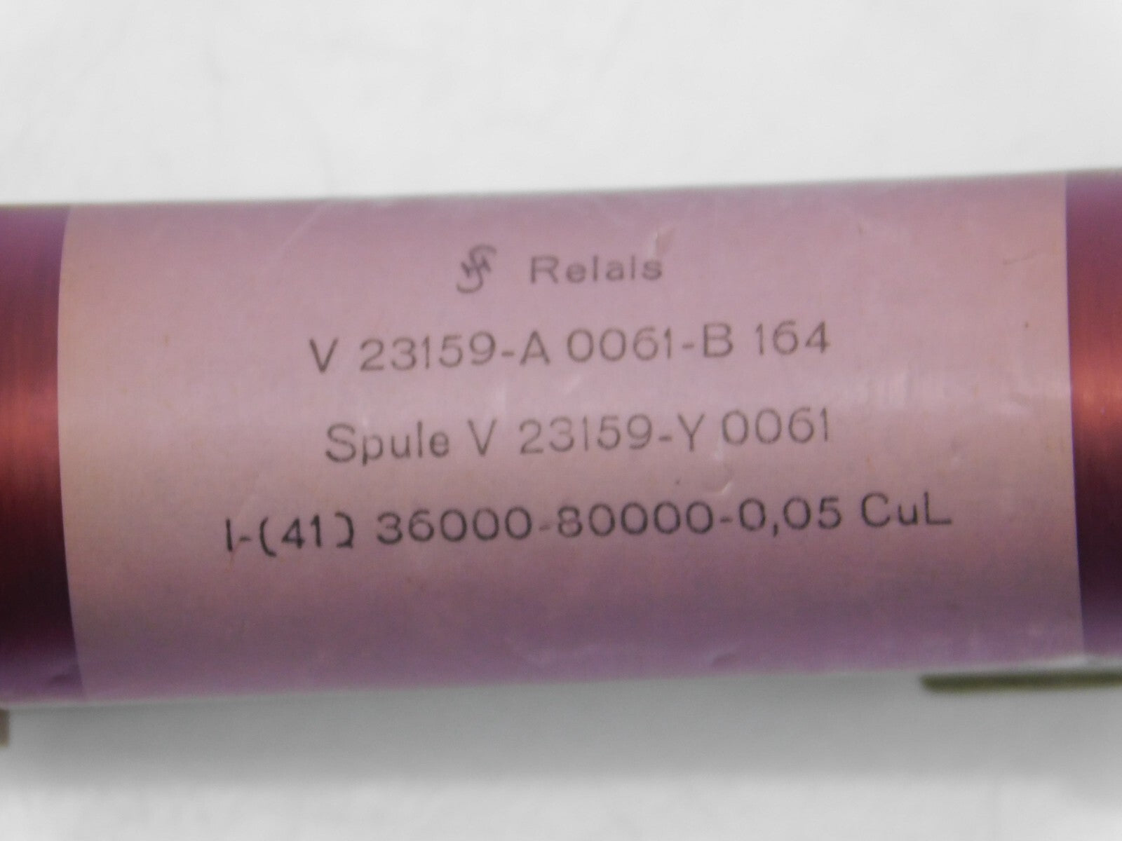 Siemens Relais V 23159-A 0061-B 164 Spule 23159-Y 0031 **3 Stück**