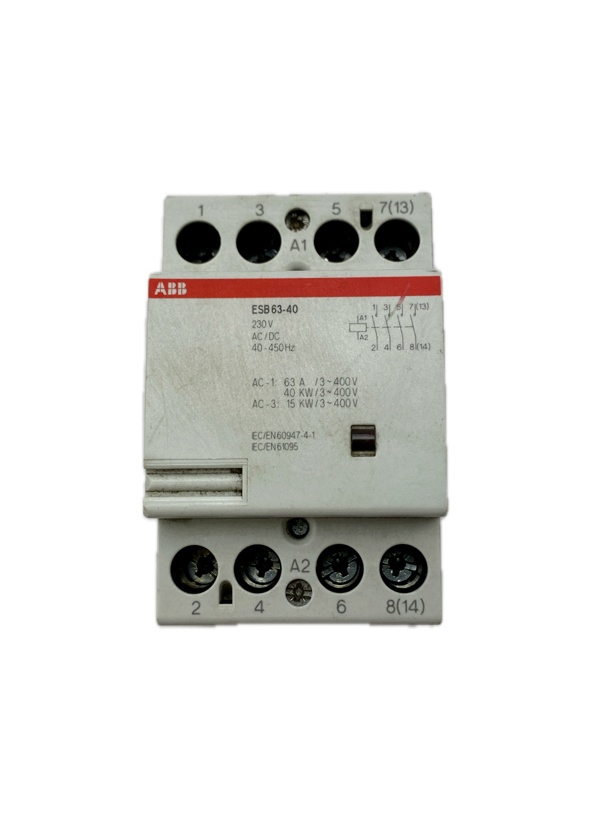 ABB ESB 63-40 230V AC/DC 40-450HZ 63A /3~400V