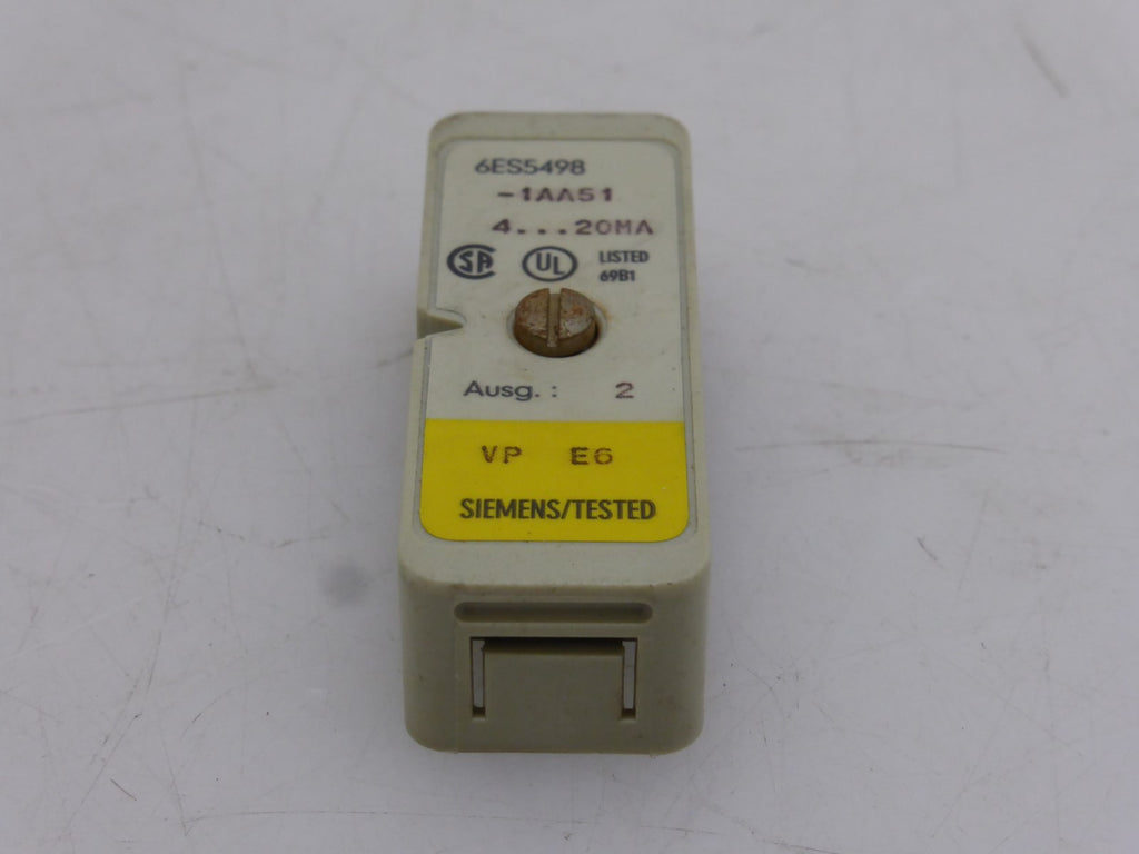Siemens Messbereichsmodul 6ES5498-1AA51  4-20 mA
