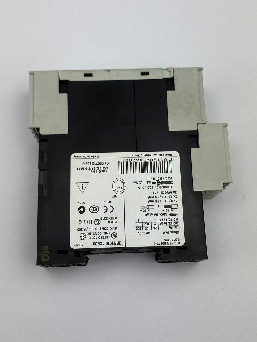 SIEMENS SIRIUS 3RP1010-1CB00