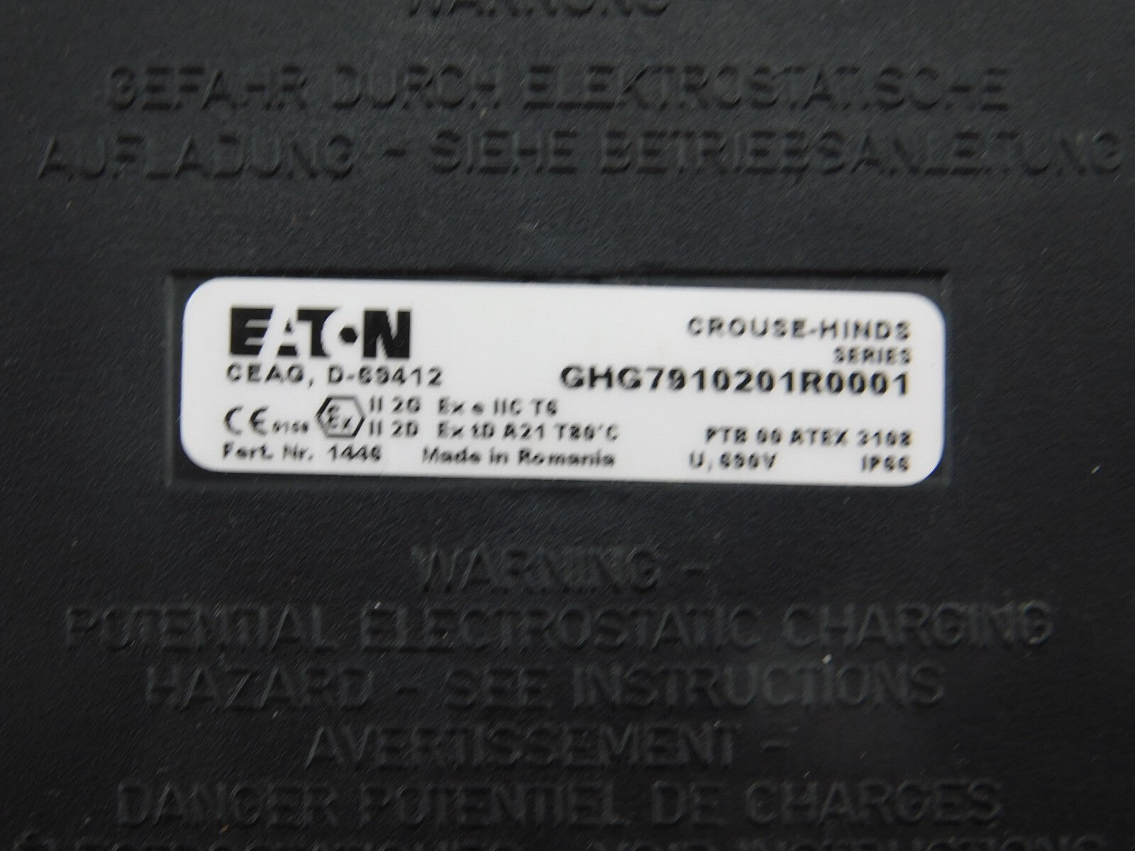 EATON GHG7910201R0001
