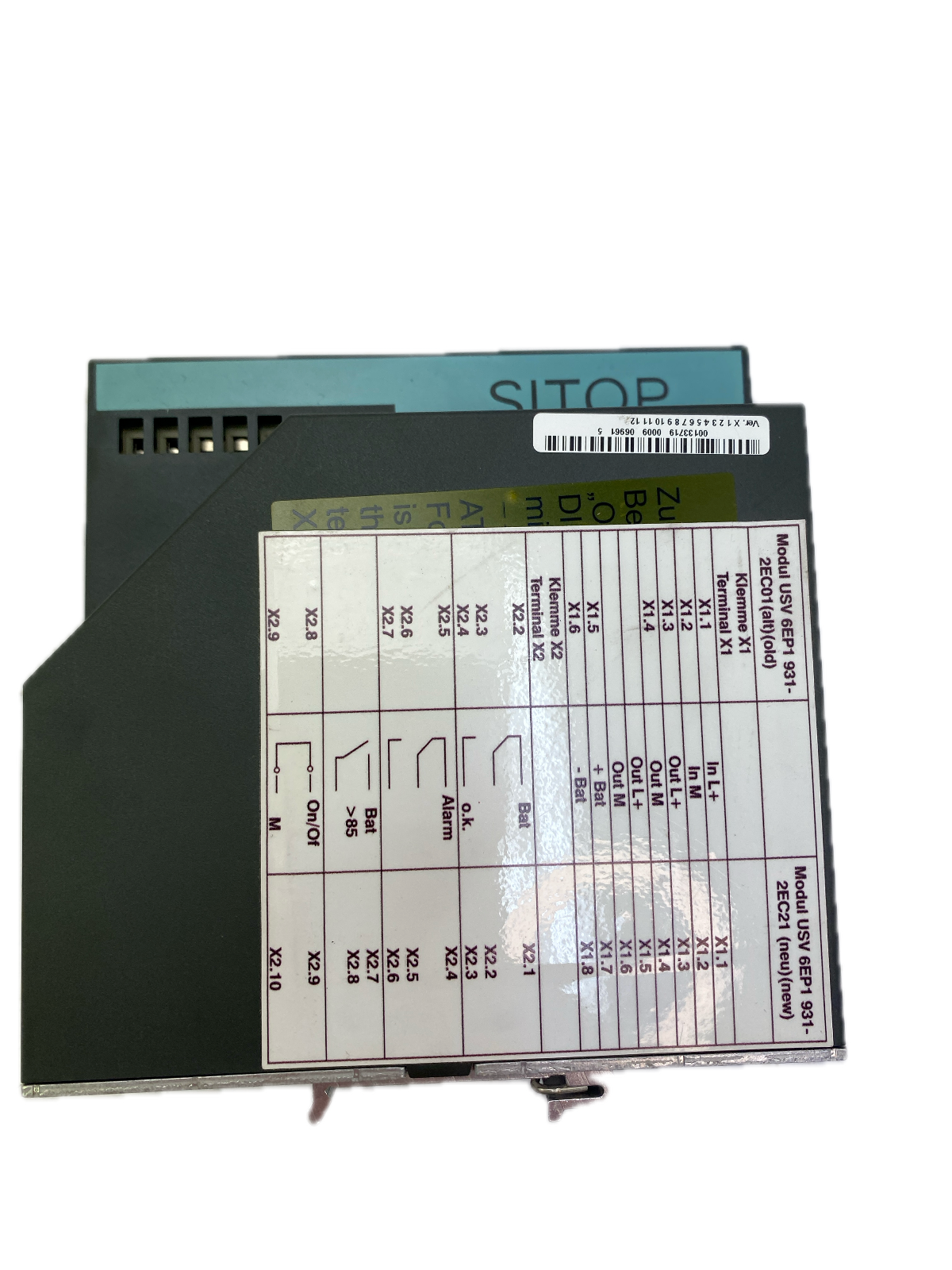 SIEMENS DC-USV-Modul 15  6EP1-931-2EC21