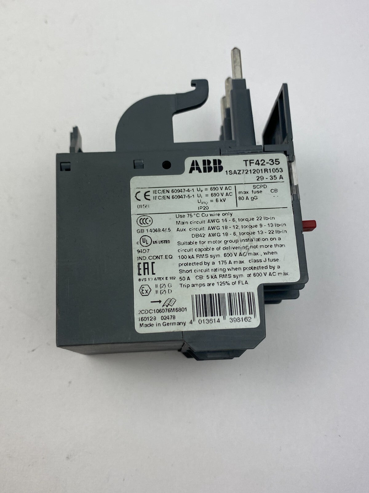 ABB TF42-35 1SAZ721201R1053 29-35A
