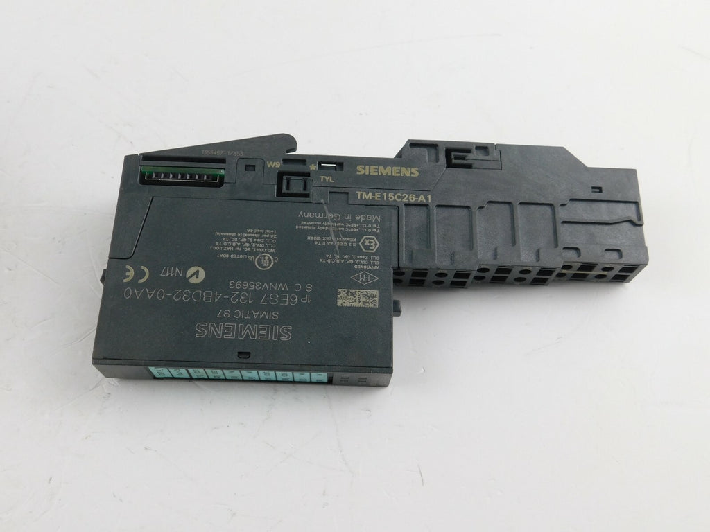 Siemens Simatic S7 6ES7 132 4BD32-0AA0 + TM-E15C26-A1  ** 3 Stück **