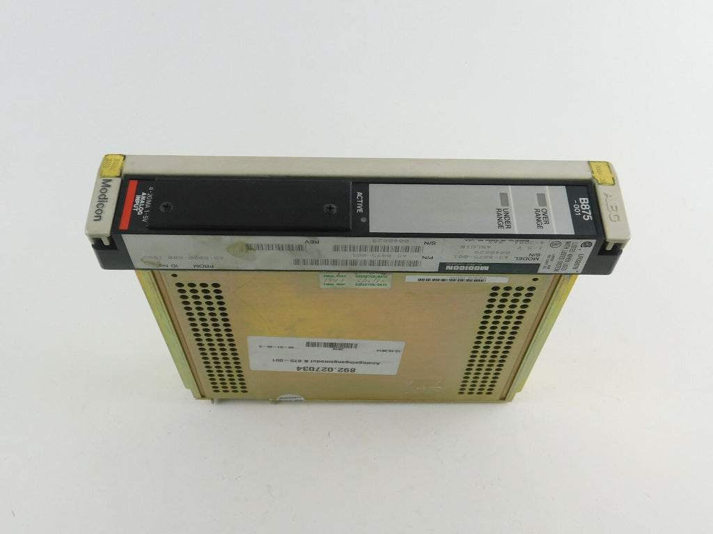 AEG Modicon  AS-B875-001  Analog Input