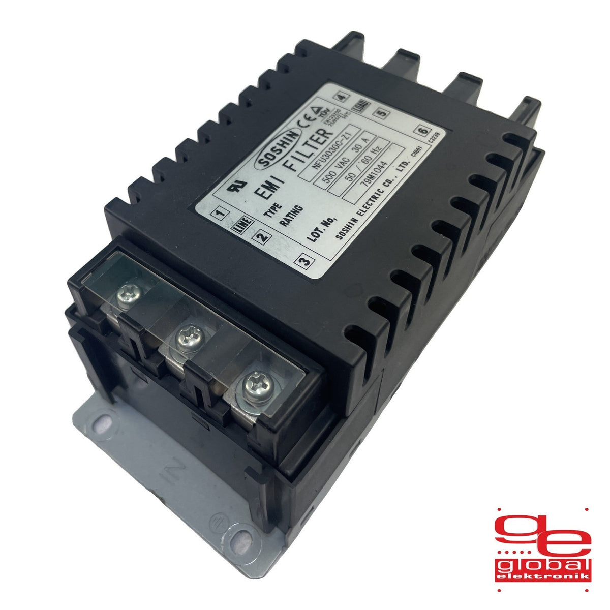 SOSHIN EMI Filter/Power Module NFU3030C-Z1